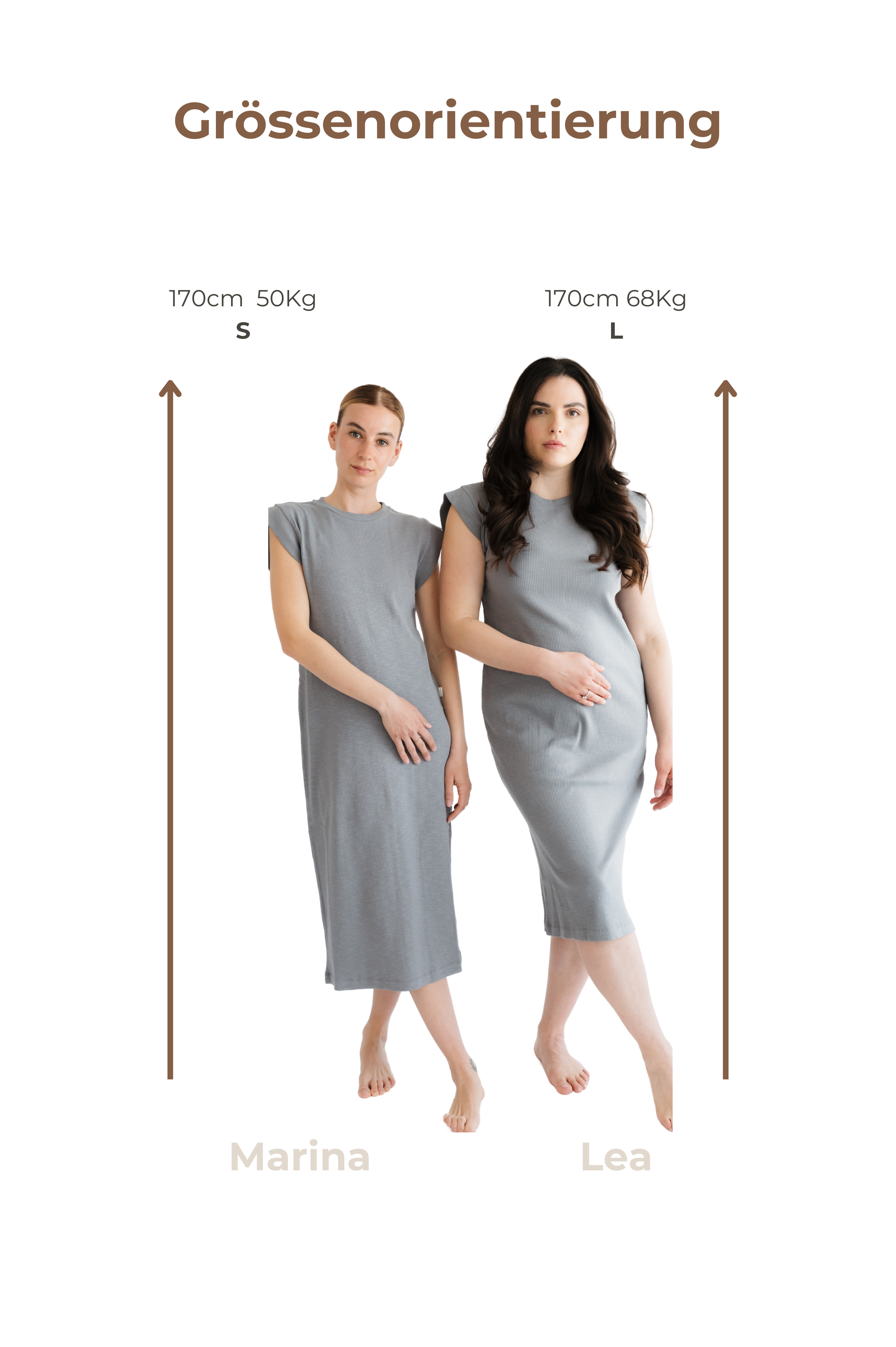 Basic Line Kleid Ribb