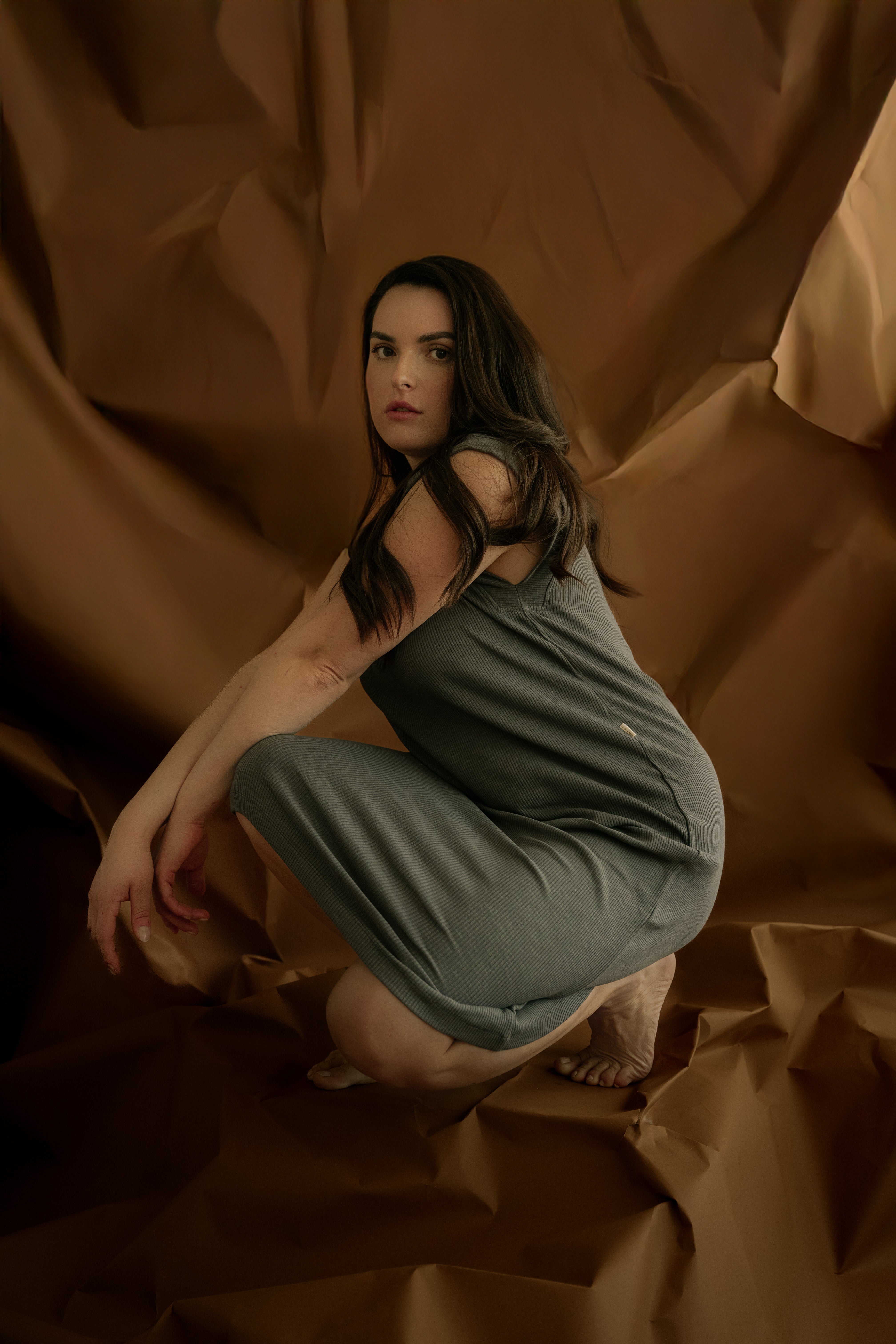 Basic Line Kleid Ribb