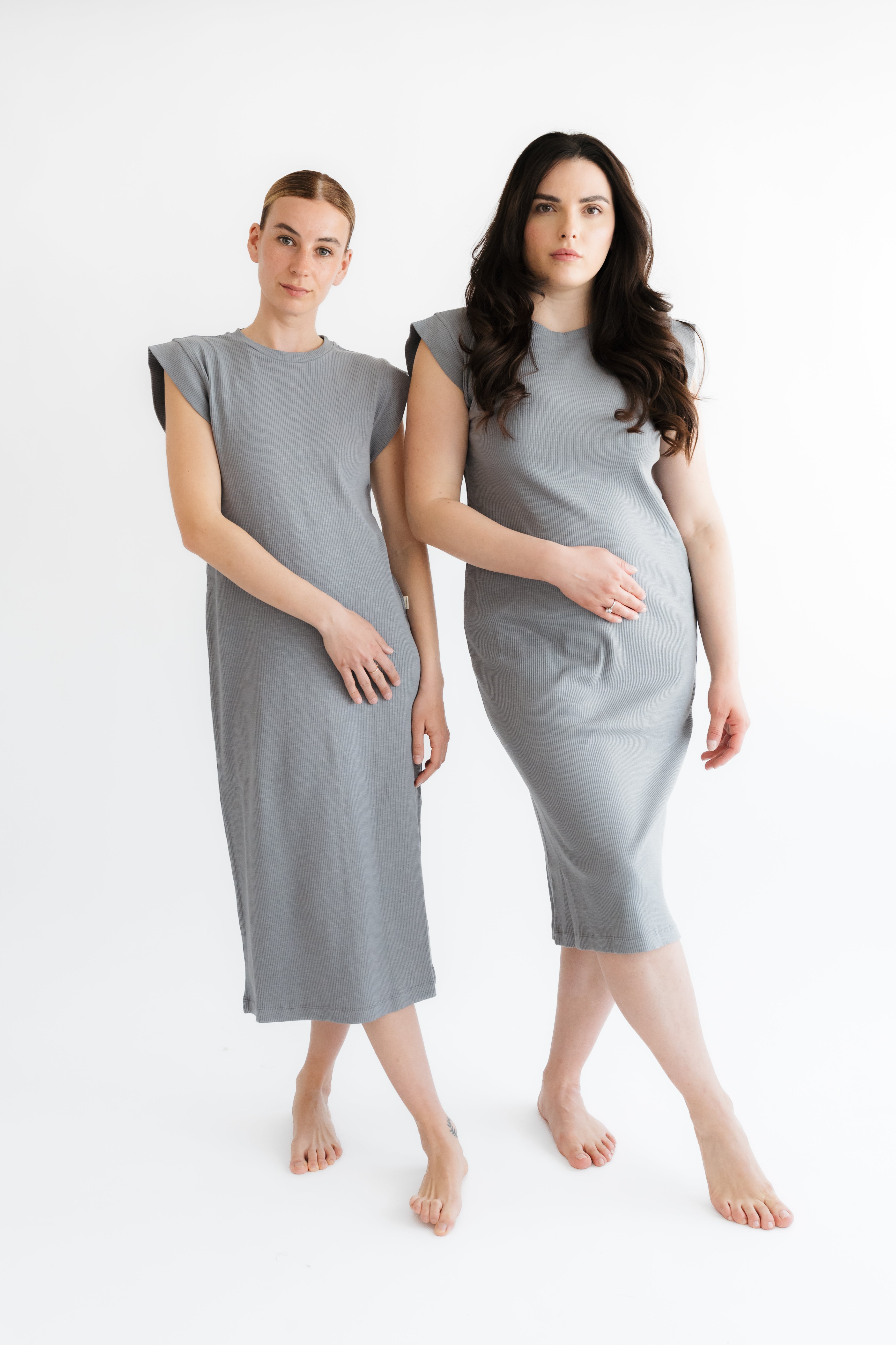 Basic Line Kleid Ribb