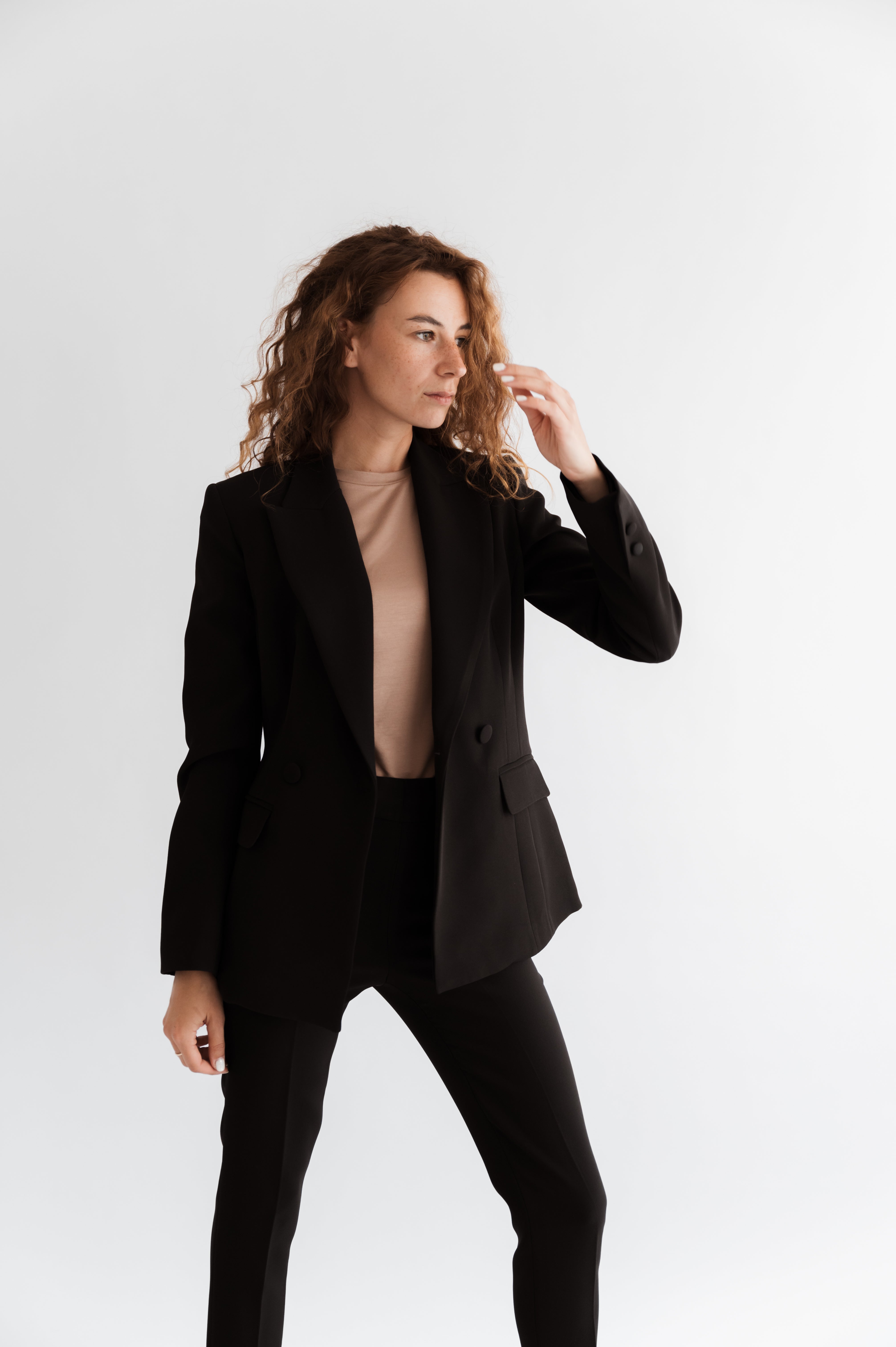 Basic Line Langarmshirt MODAL