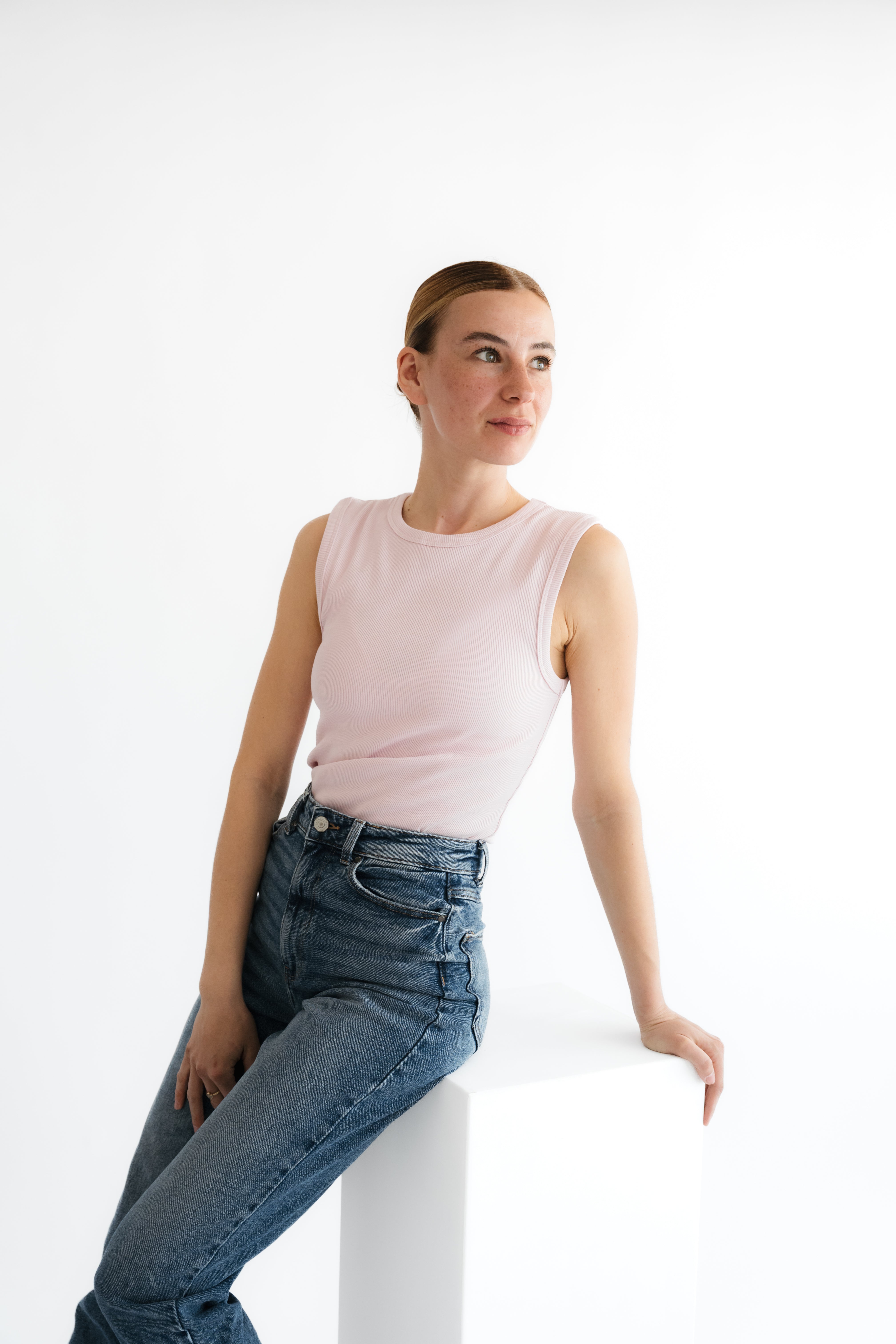 Basic Line Trägertop Ribb