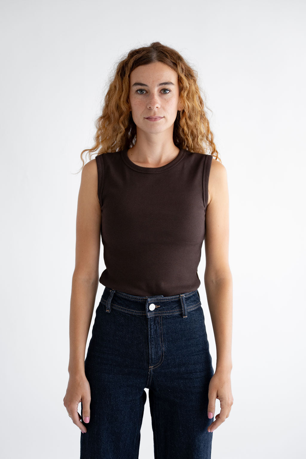 Basic Line Trägertop Ribb