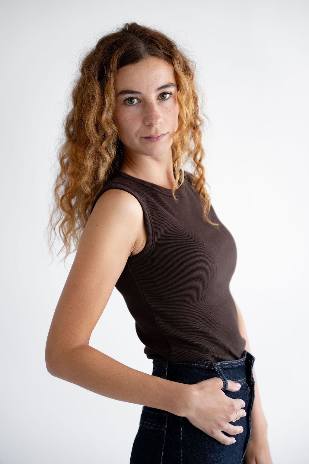 Basic Line Trägertop Ribb