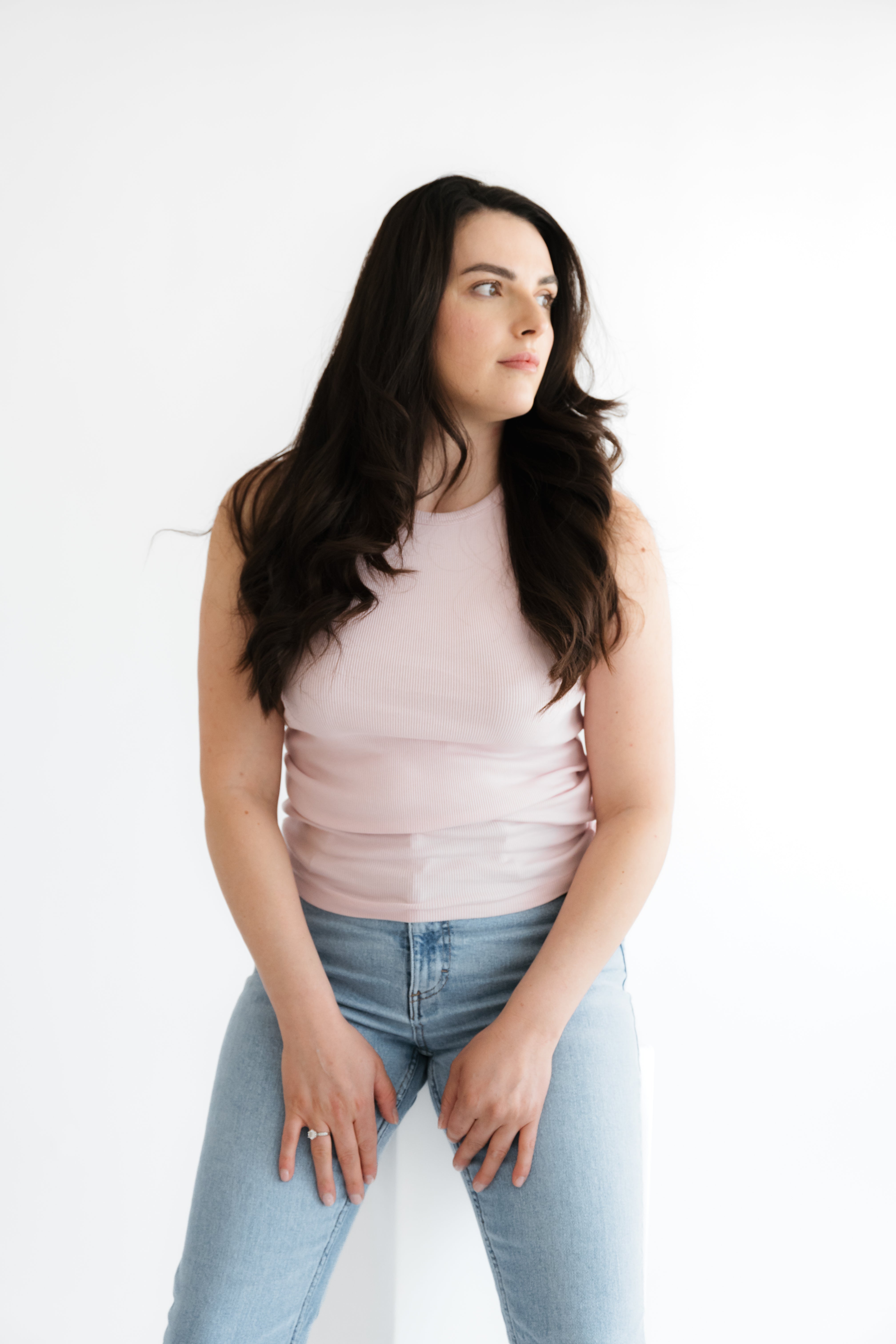 Basic Line Trägertop Ribb