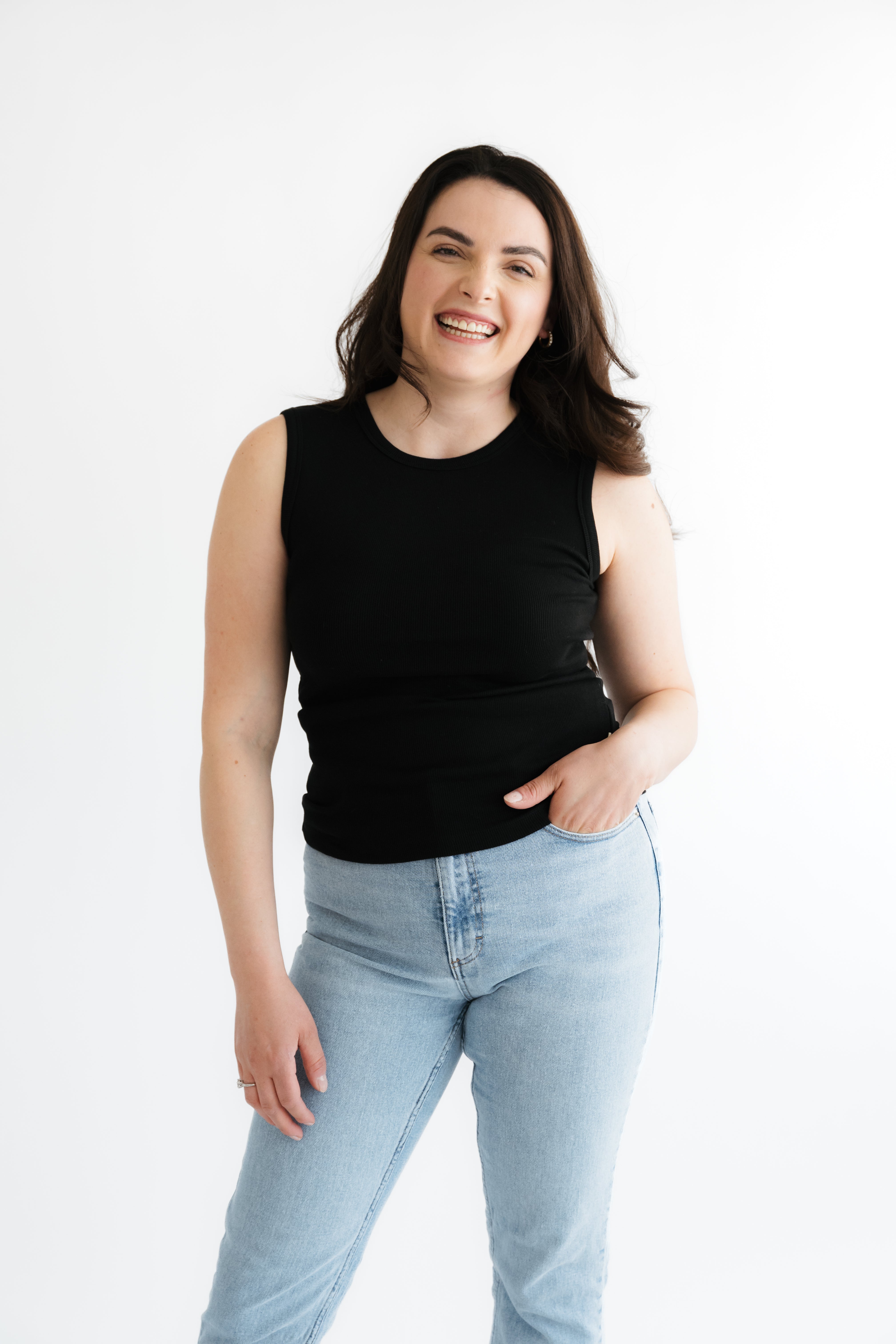 Basic Line Trägertop Ribb