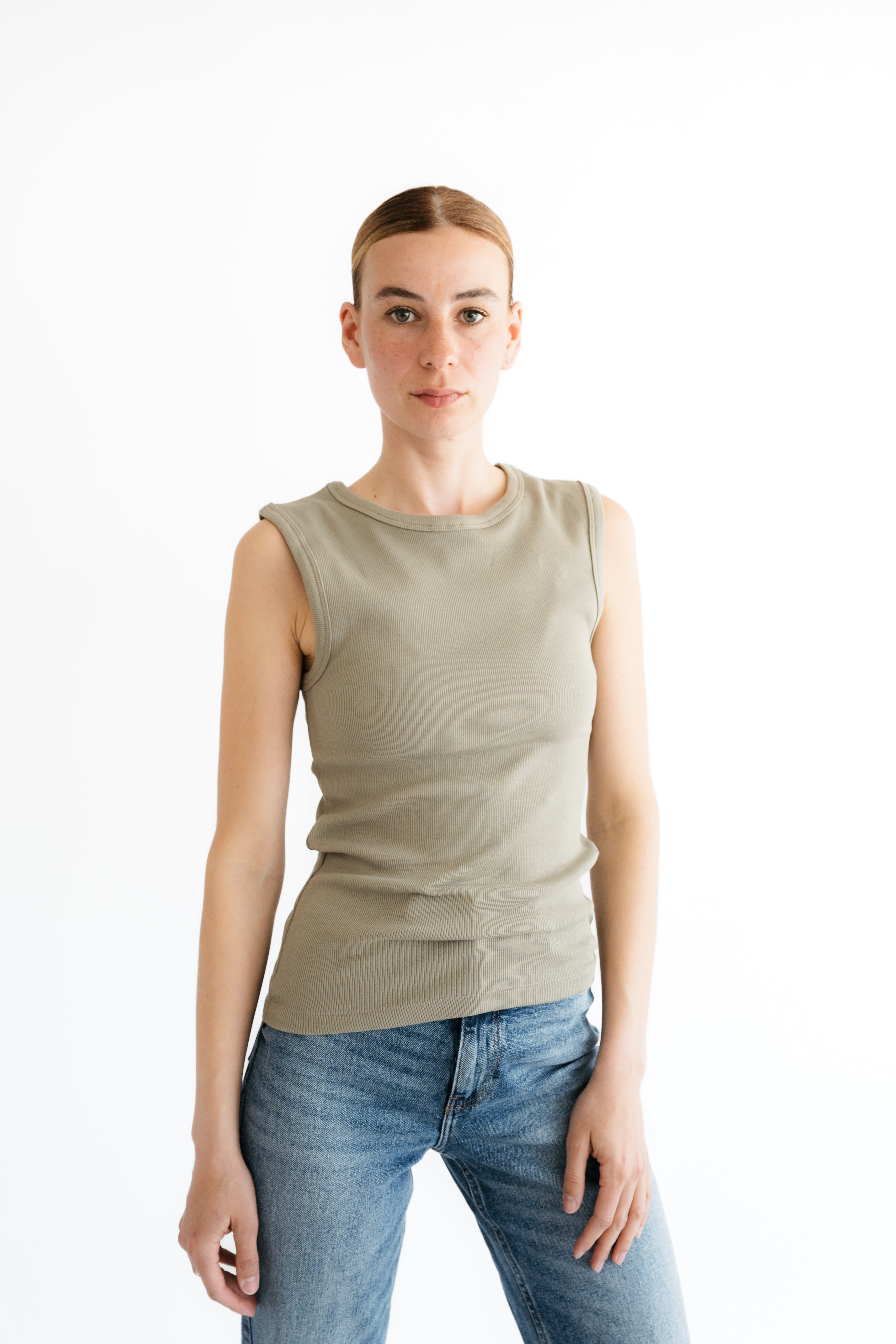 Basic Line Trägertop Ribb