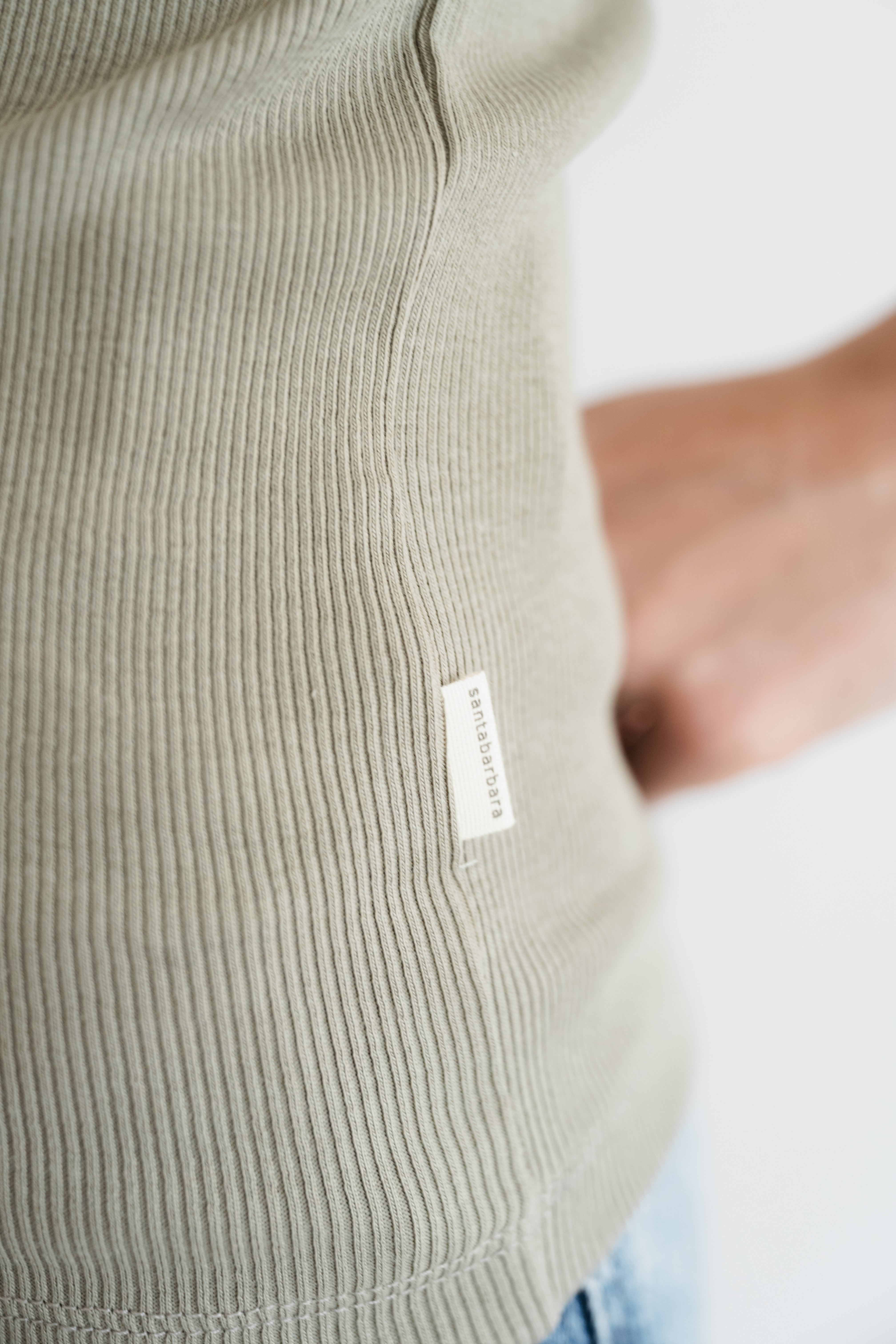 Basic Line Trägertop Ribb