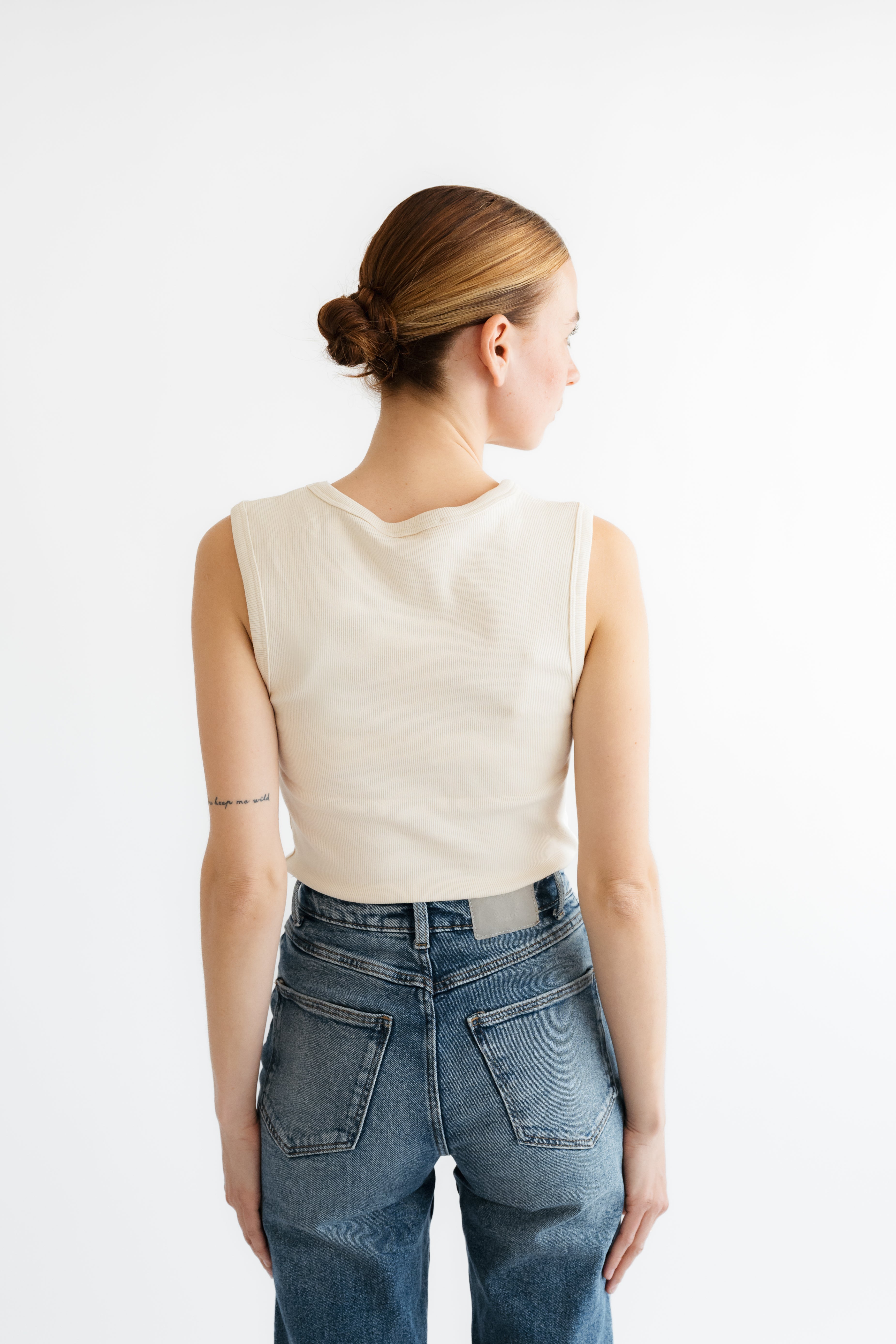 Basic Line Trägertop Ribb