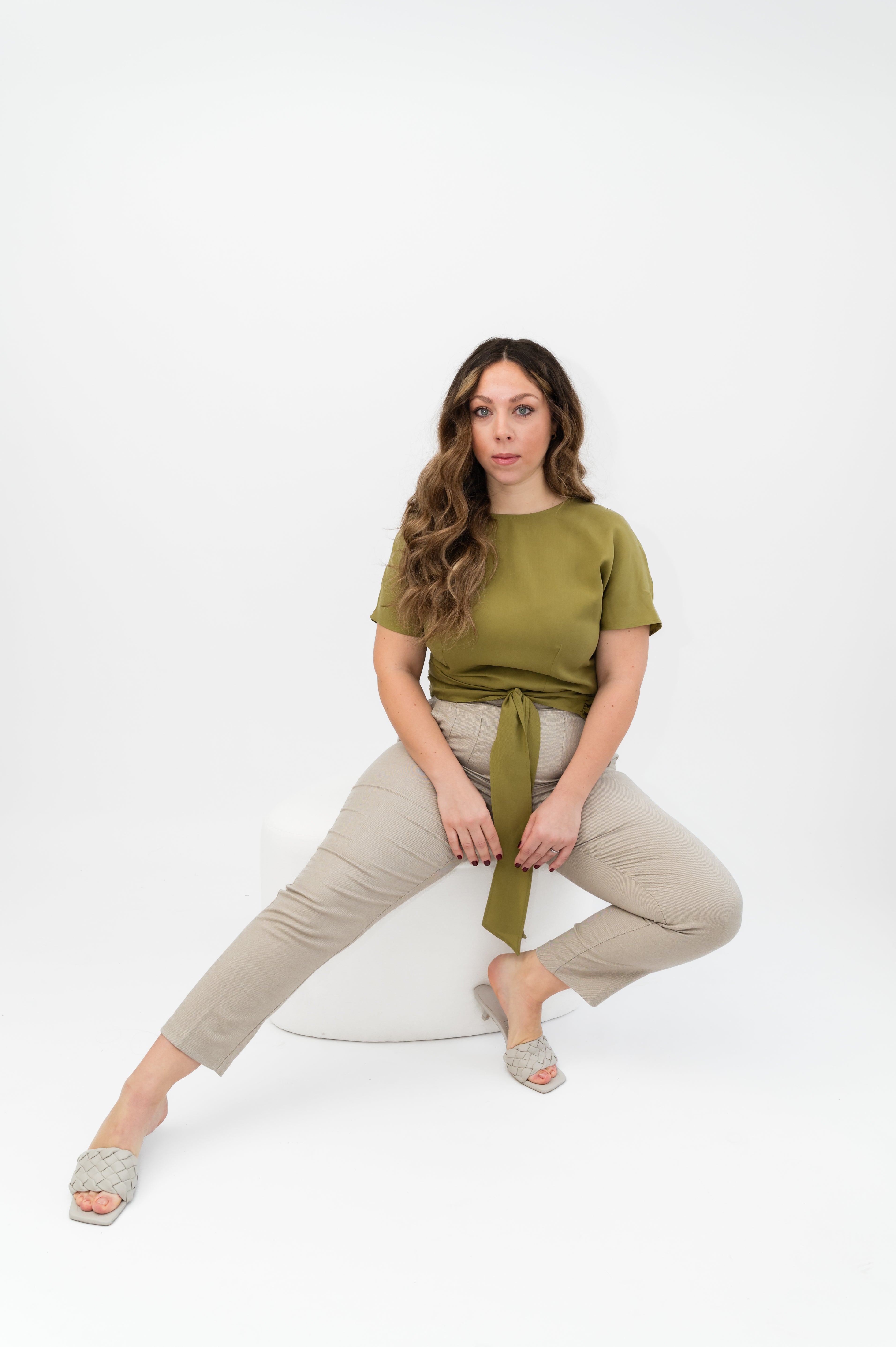 Wickelbluse Tencel