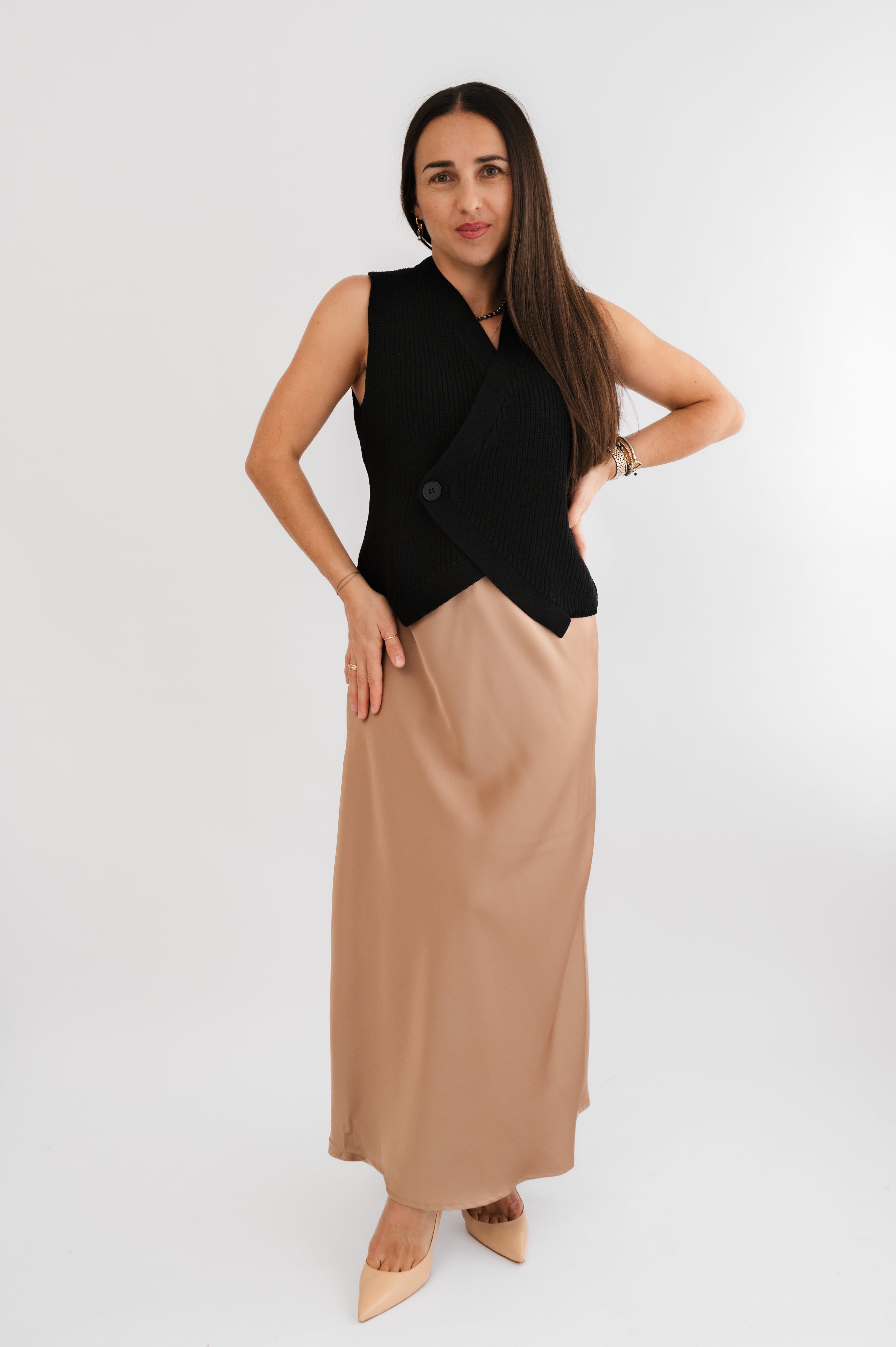 Strickweste 100% Baumwolle