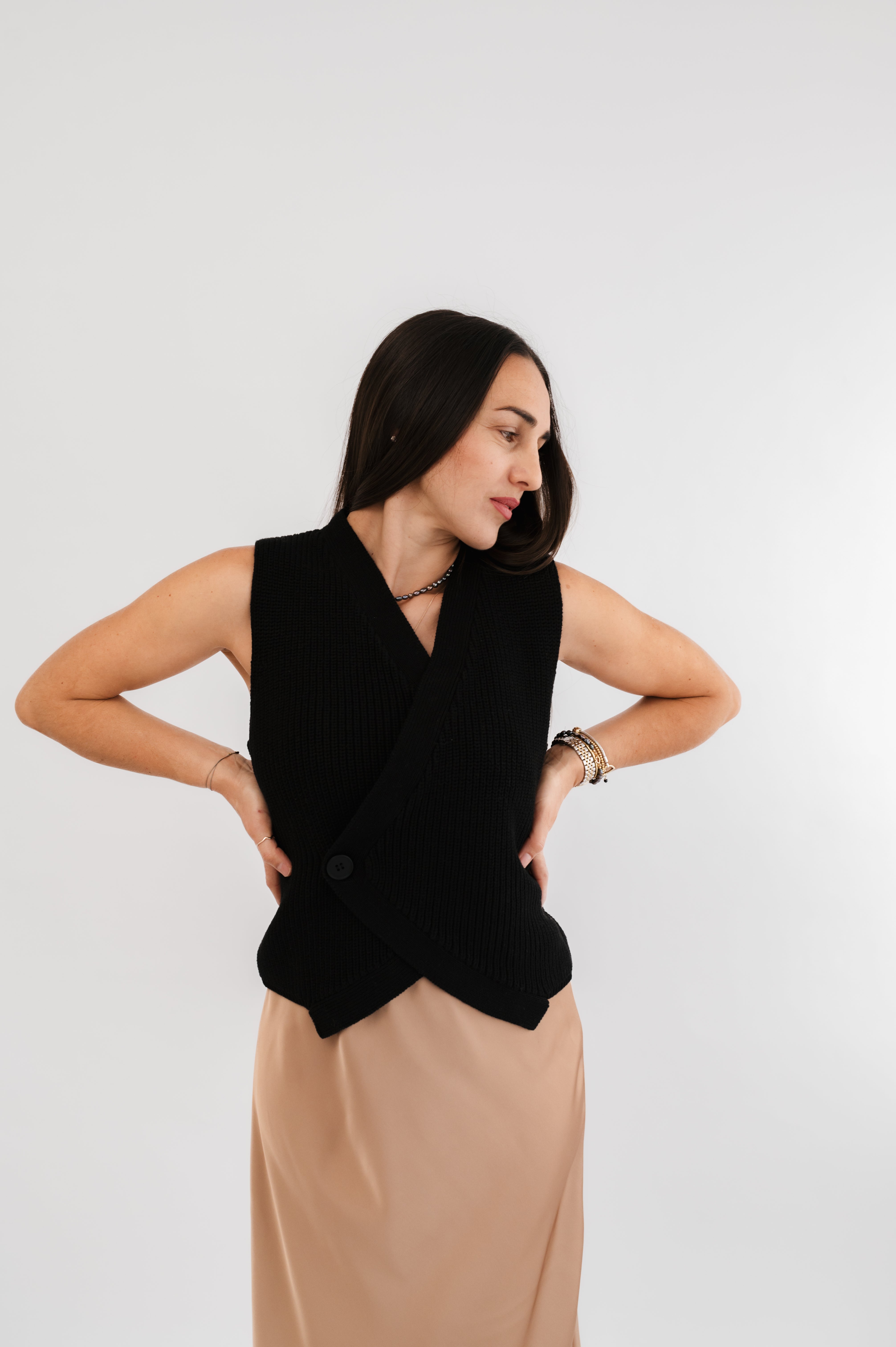 Strickweste 100% Baumwolle