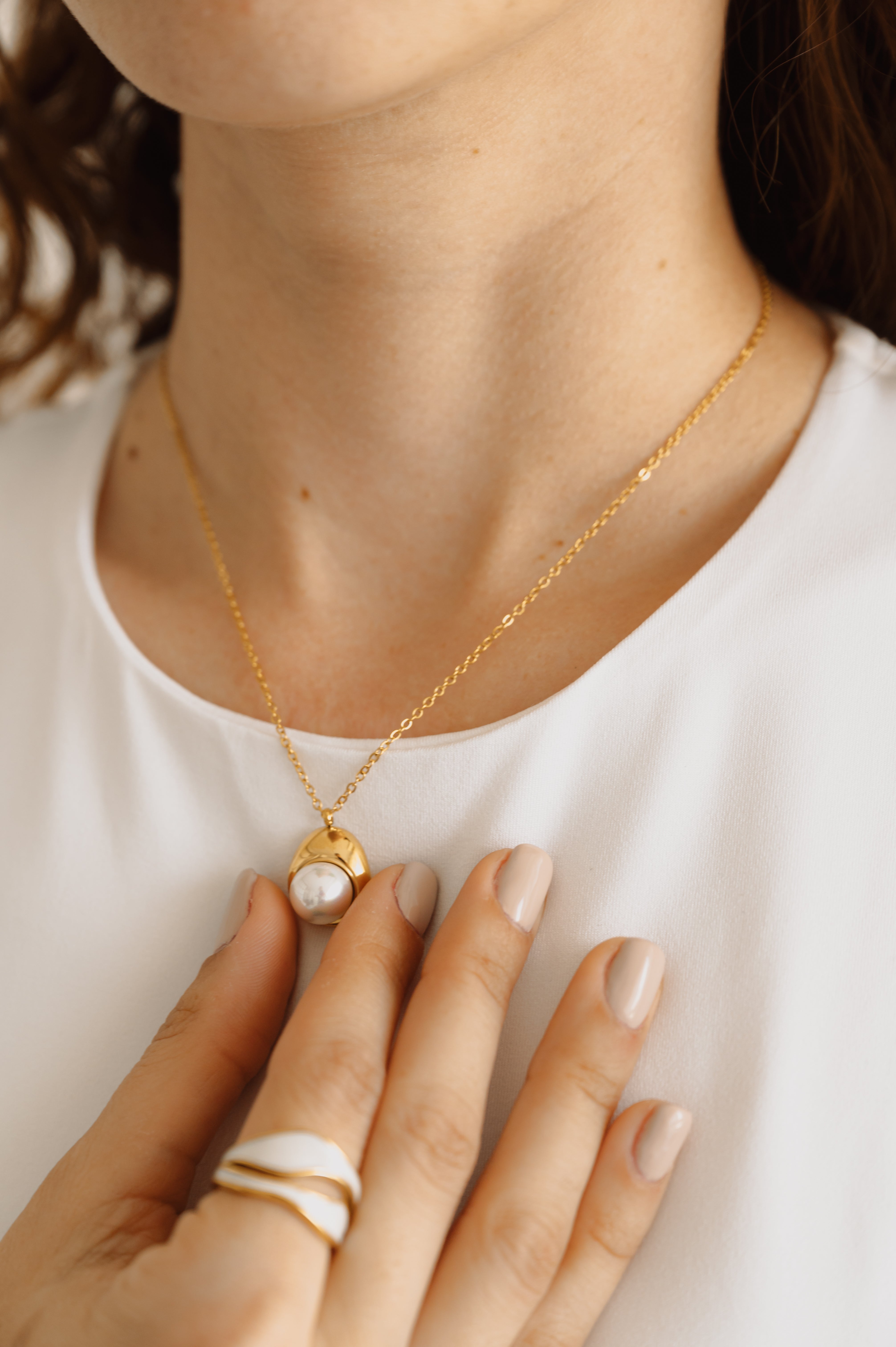 Halskette Perla grande