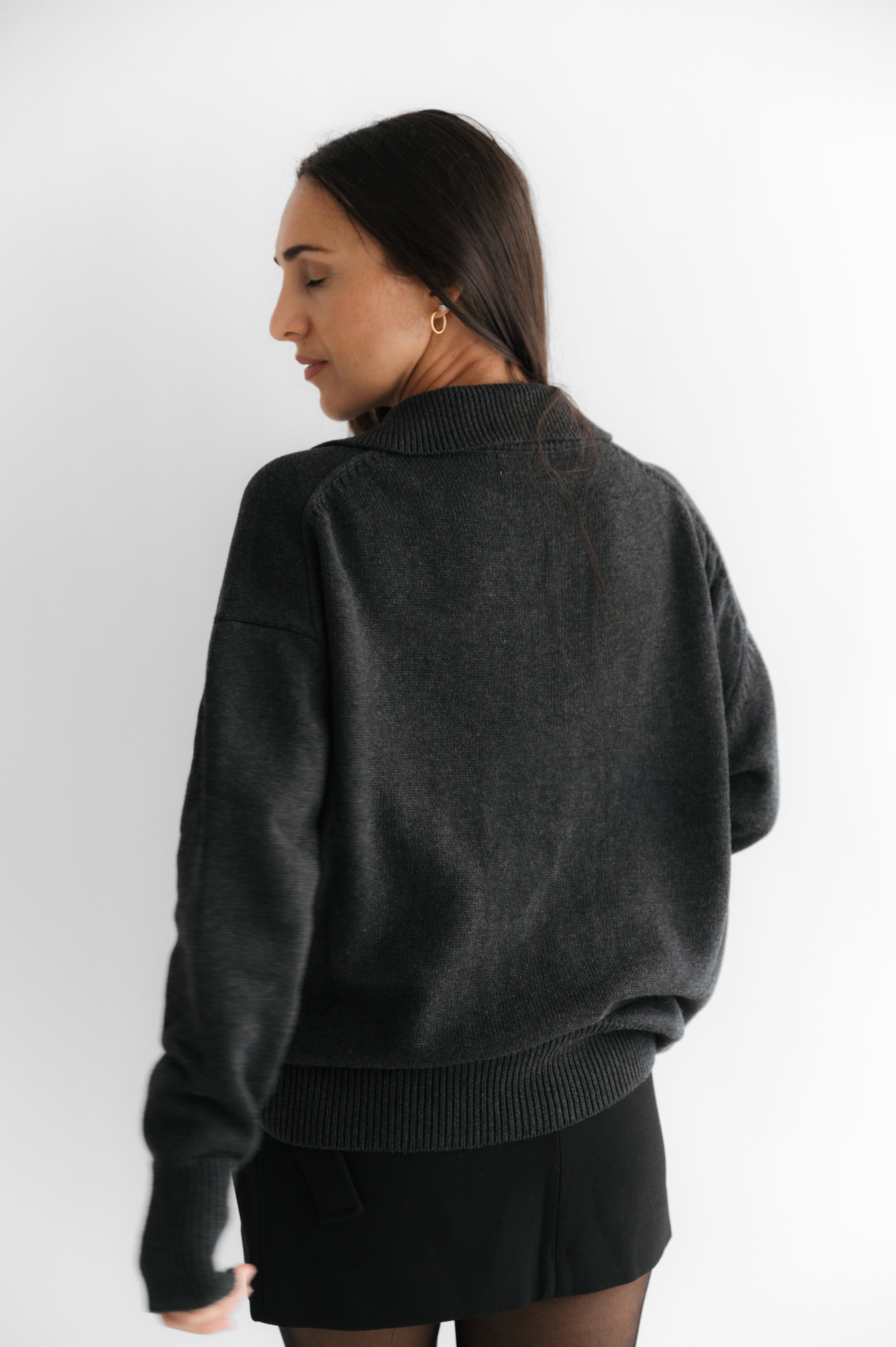SBTL X LINDA Pullover mit Knöpfen