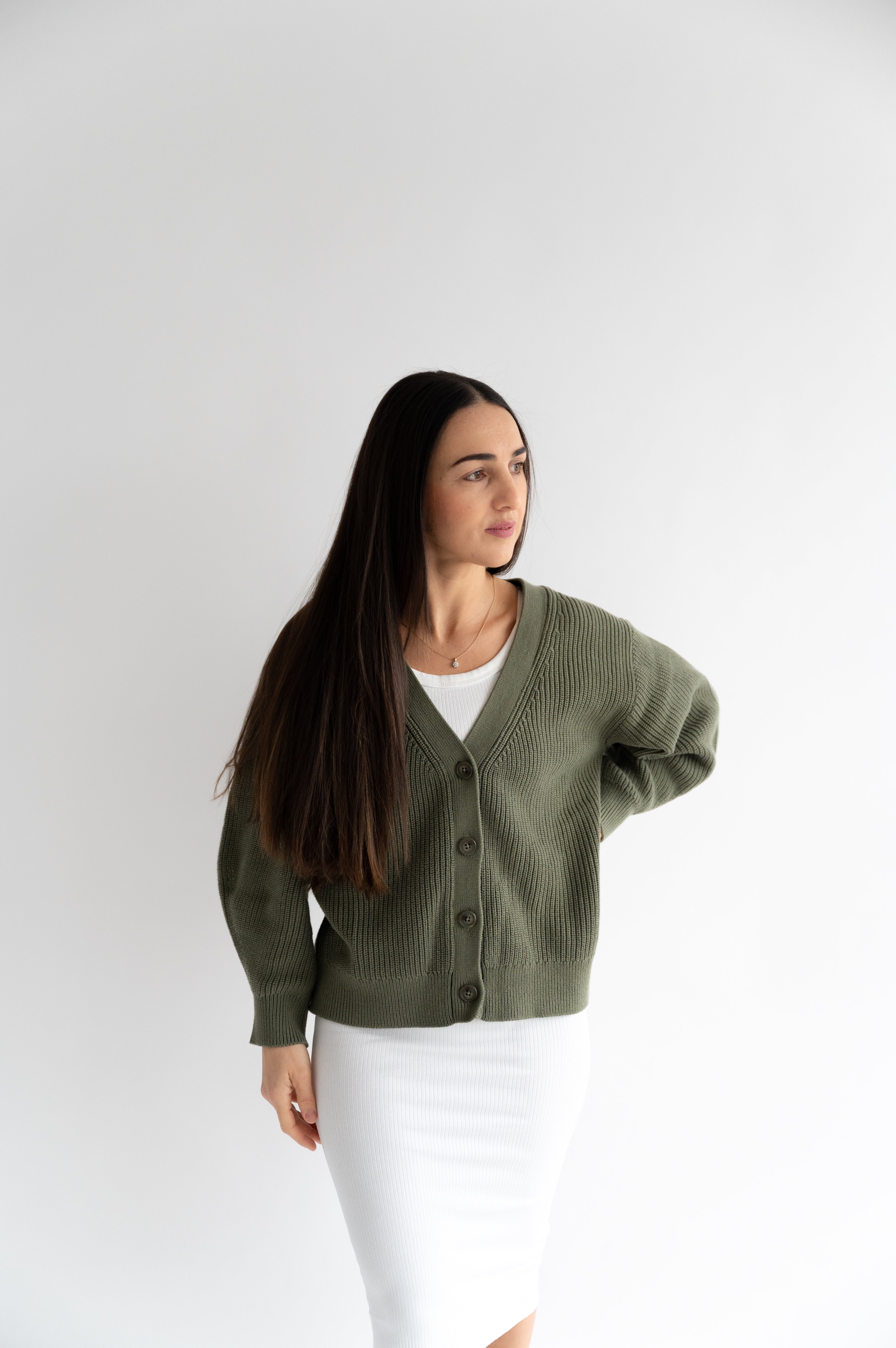 Strickjacke 100% Baumwolle
