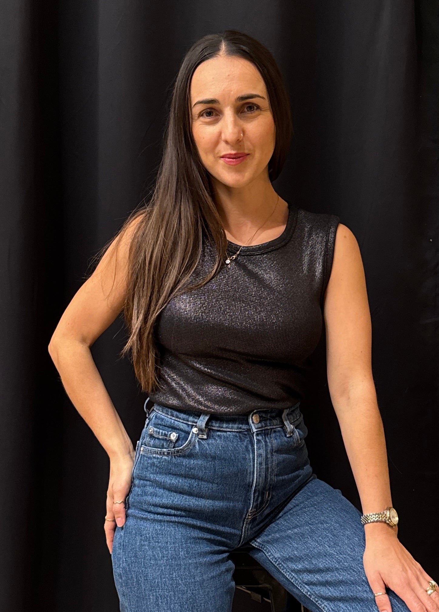 Basic Line Trägertop Ribb