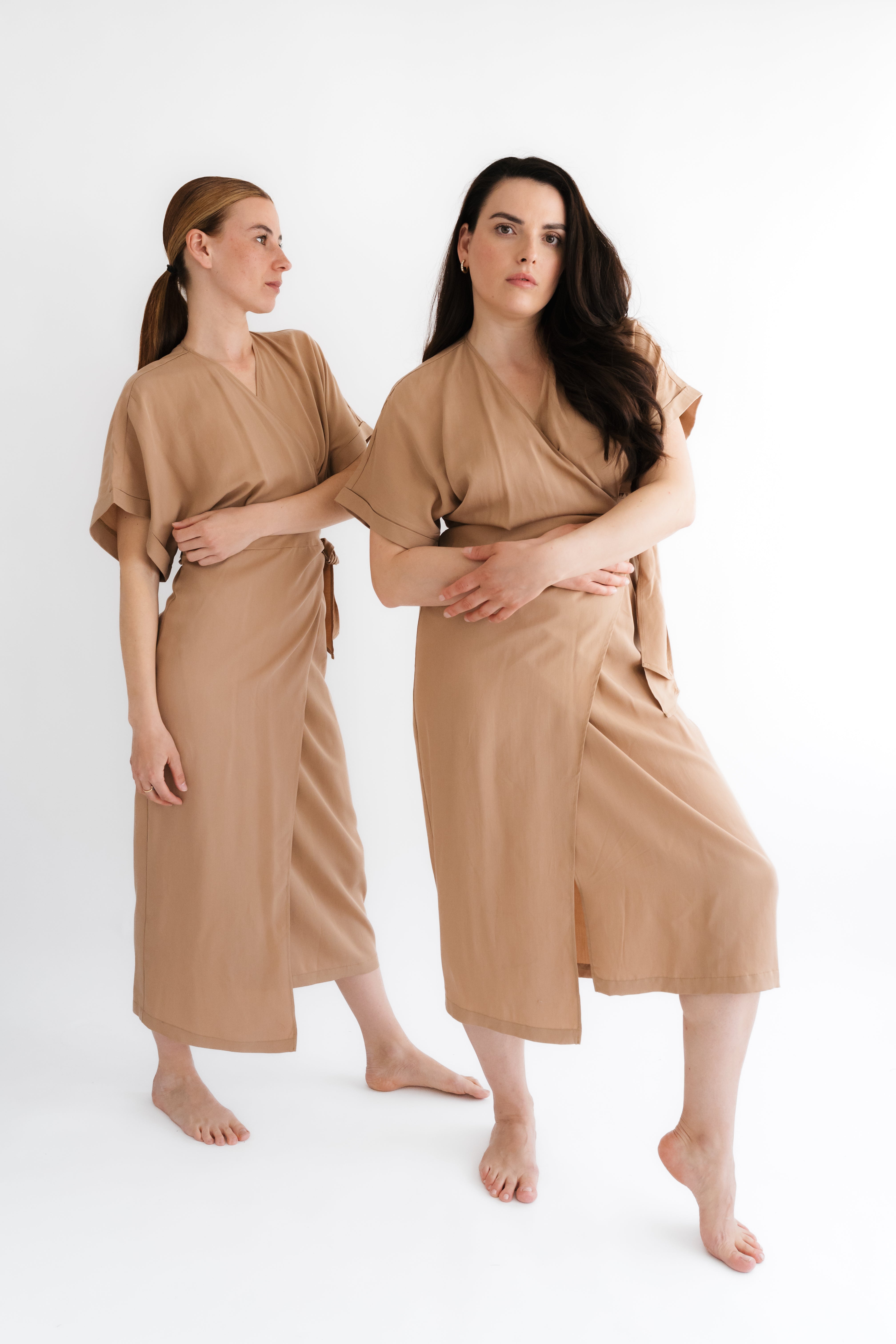 Wickelkleid Tencel