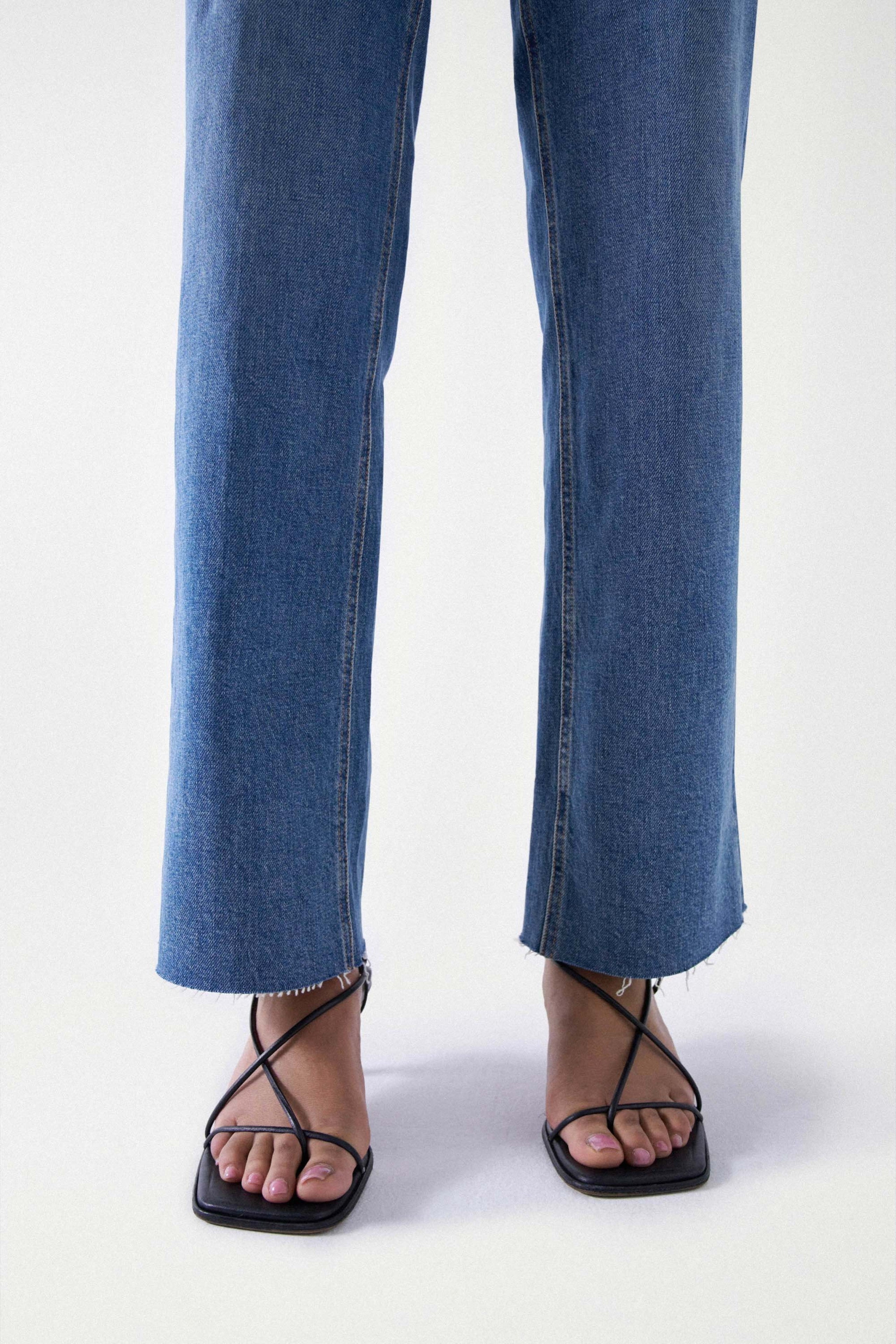 Jeans Salsa mit Umschlag