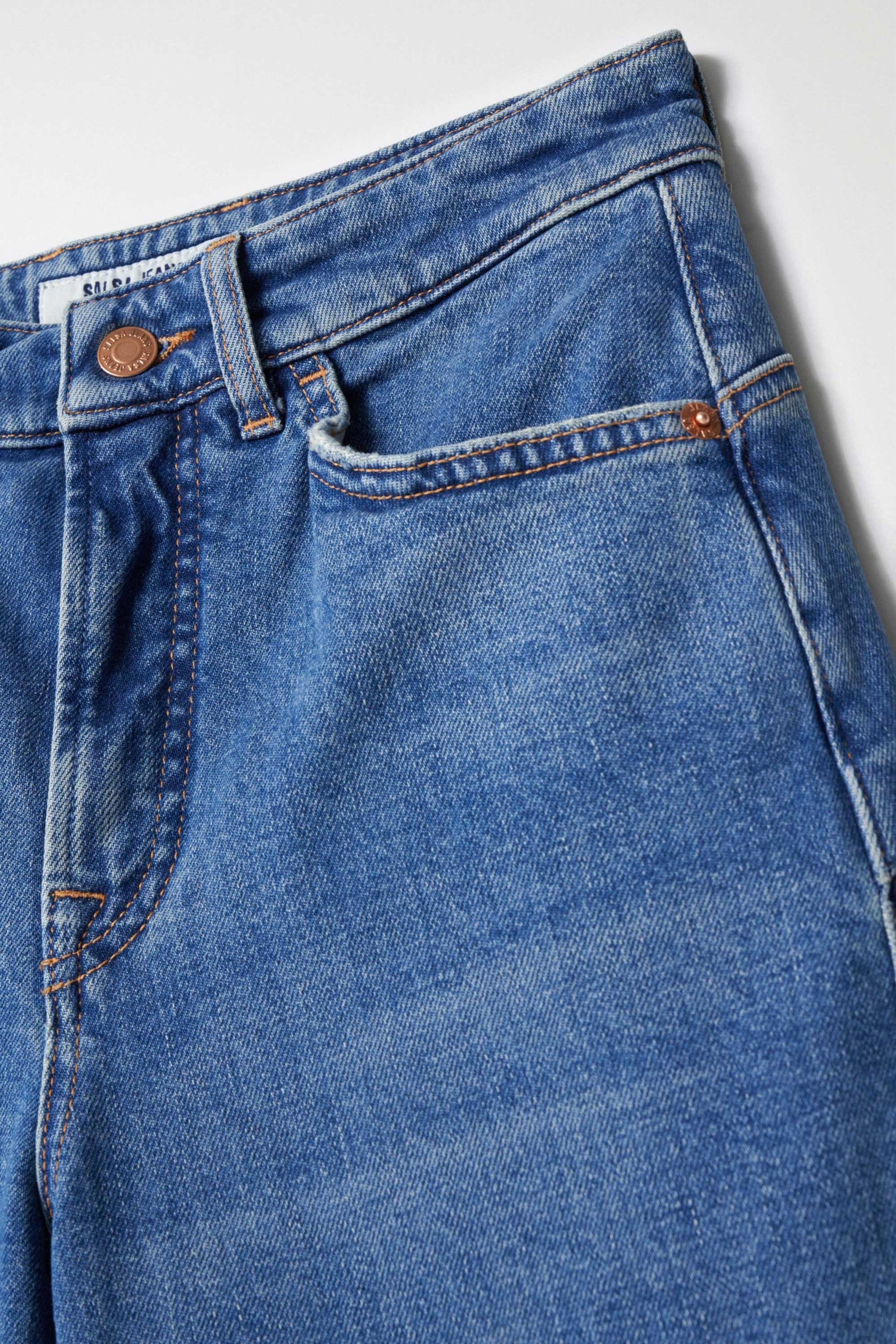 Jeans Salsa mit Umschlag