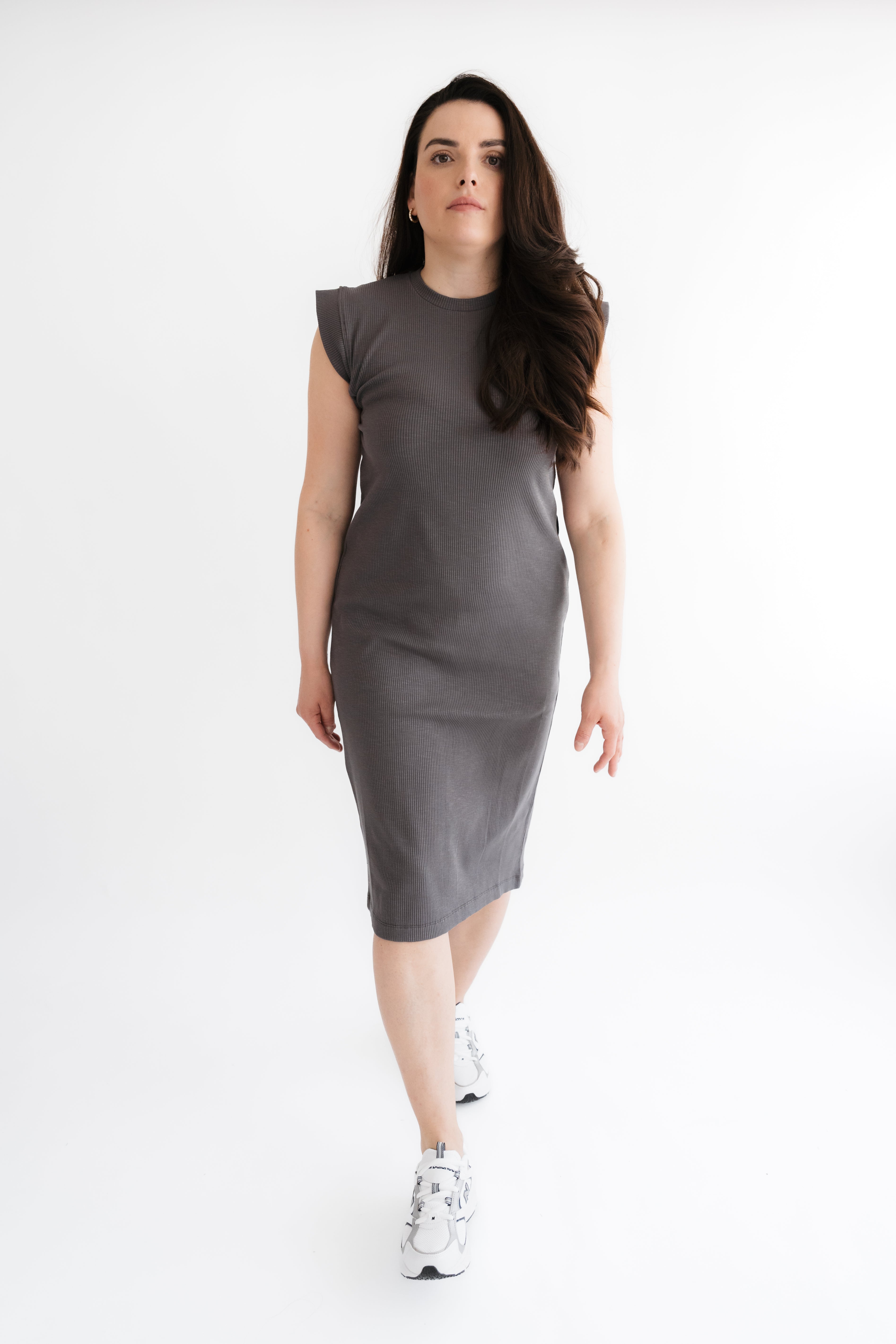 Basic Line Kleid Ribb