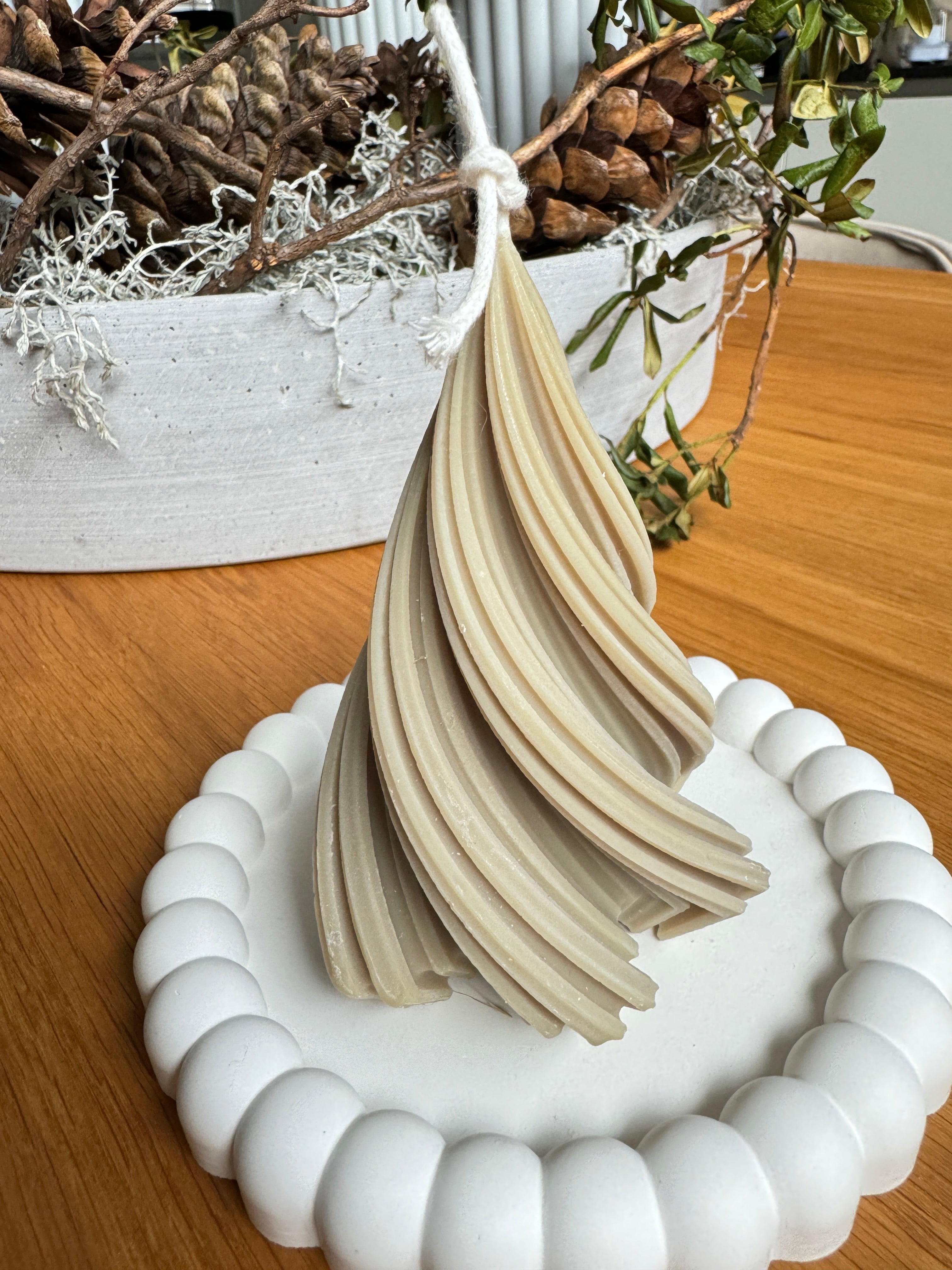 Weihnachtskugeln oder Weihnachtsbäumchen