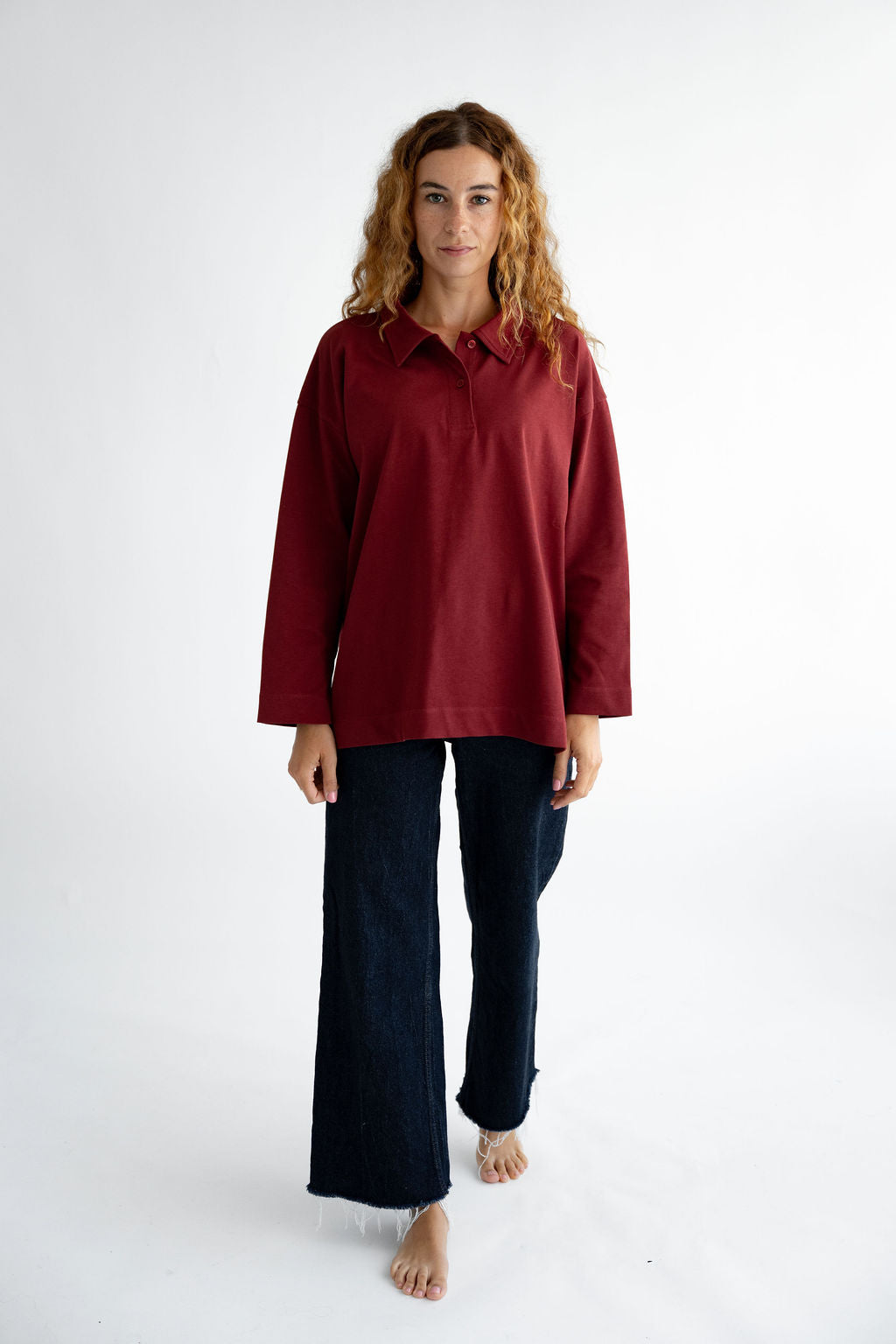 Basic Line Poloshirt langarm