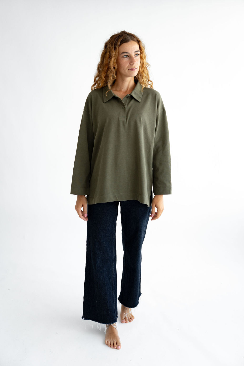 Basic Line Poloshirt langarm