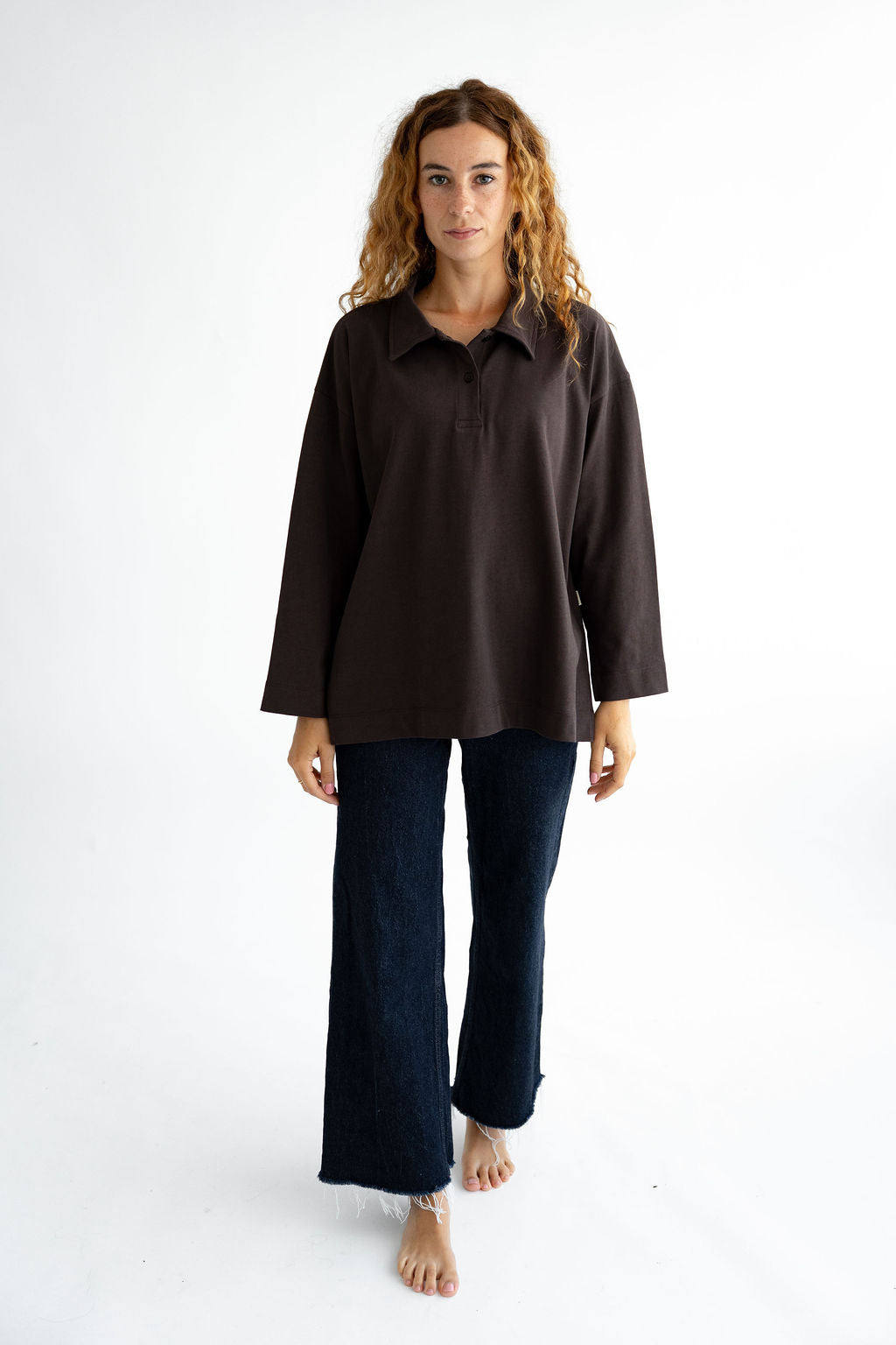 Basic Line Poloshirt langarm