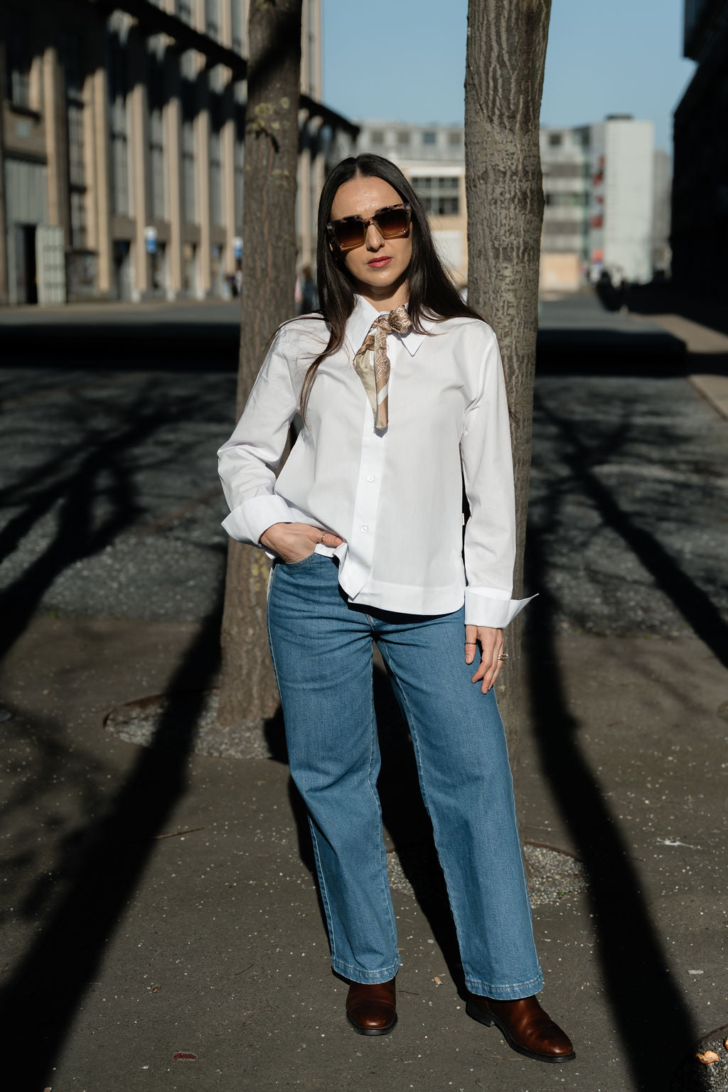 Klassisches Hemd 100% Baumwolle