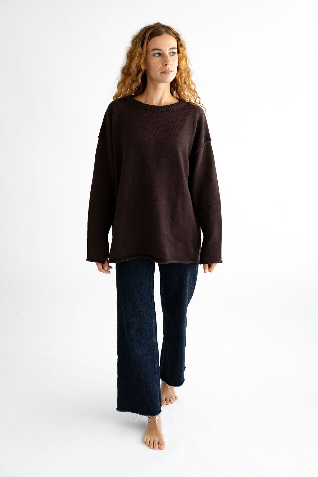 Pullover mit Aussennaht