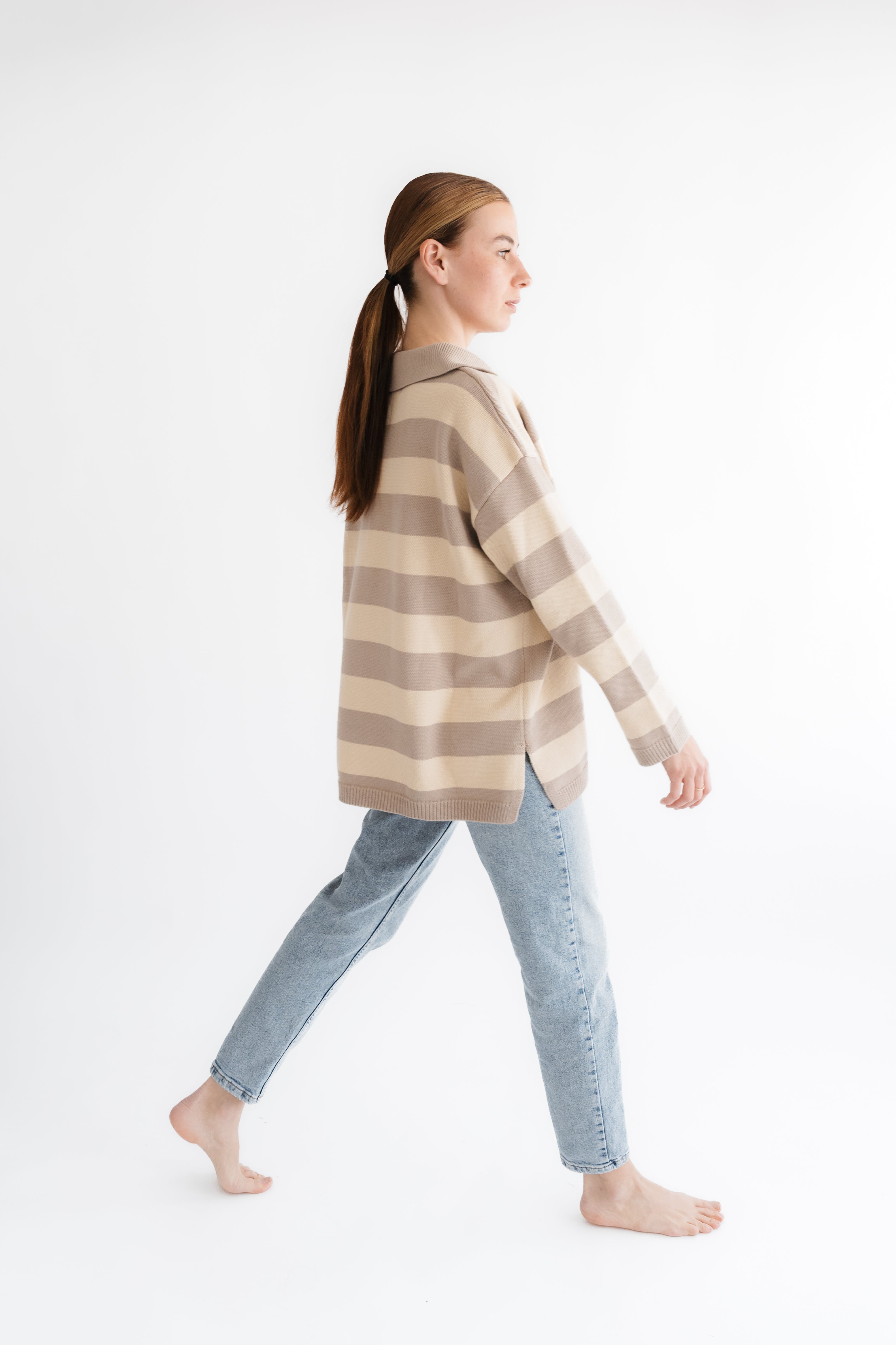 Sommerstrickpullover 100% Baumwolle