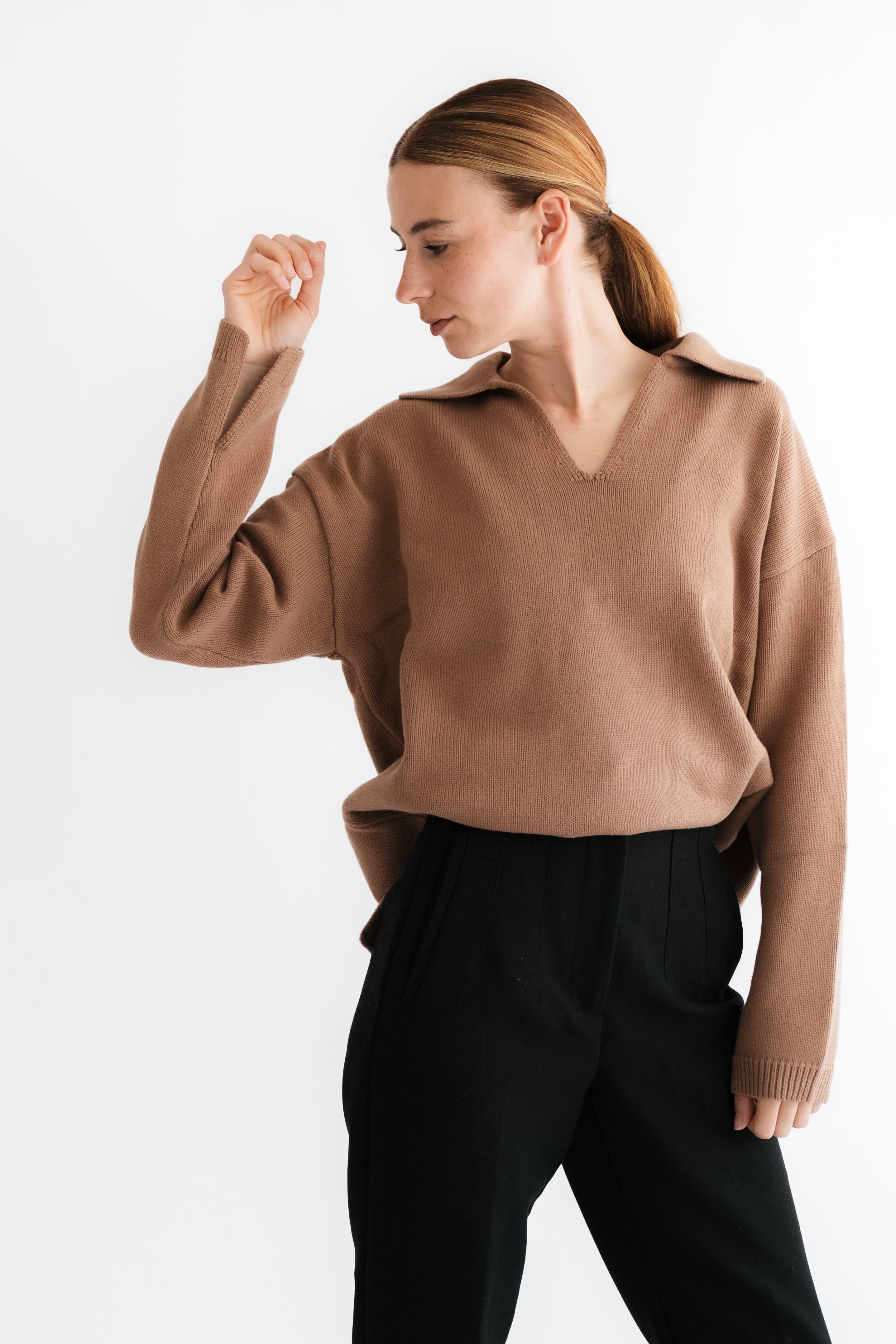 Sommerstrickpullover 100% Baumwolle