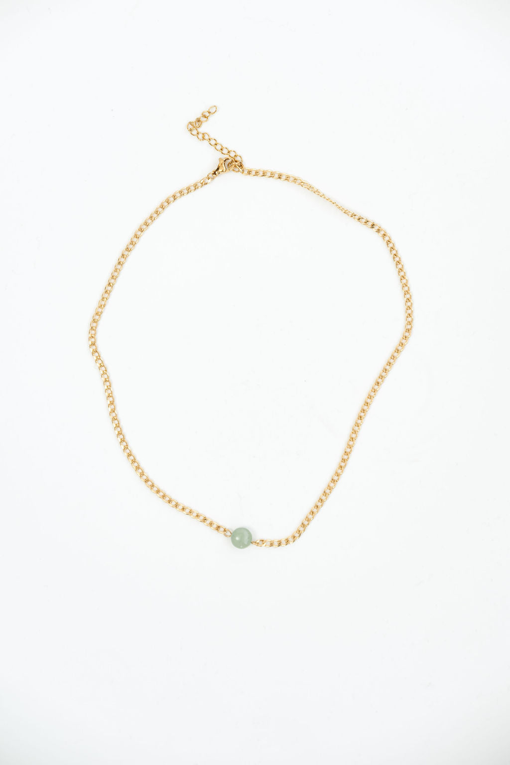 Halskette Natursteinperlen Bunt