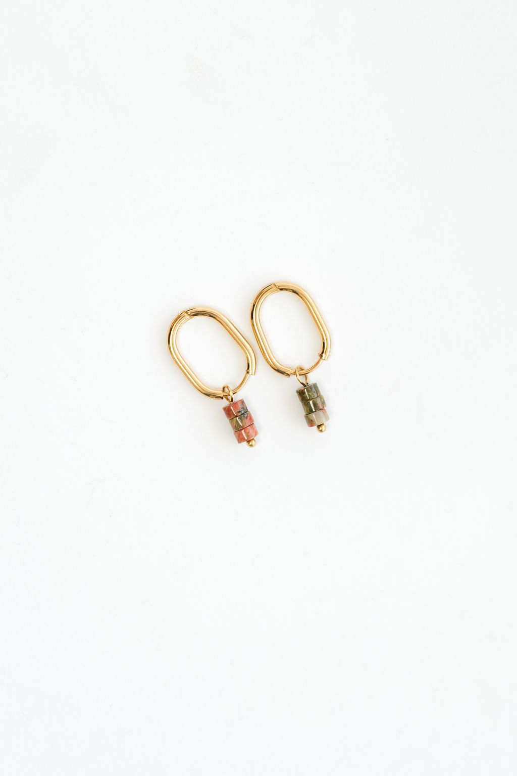 Ohrringe Natursteinperlen