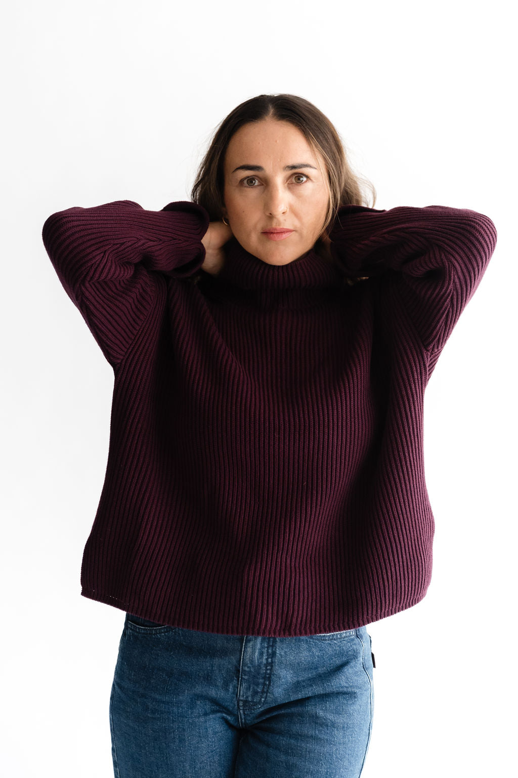 Pullover 100% Baumwolle kurz