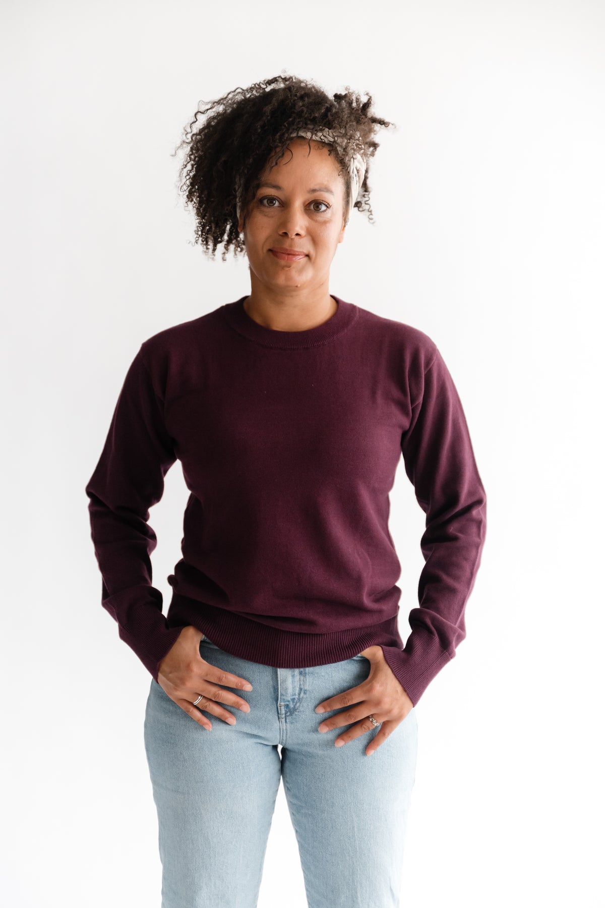 Feinstrick Pullover 100% Baumwolle