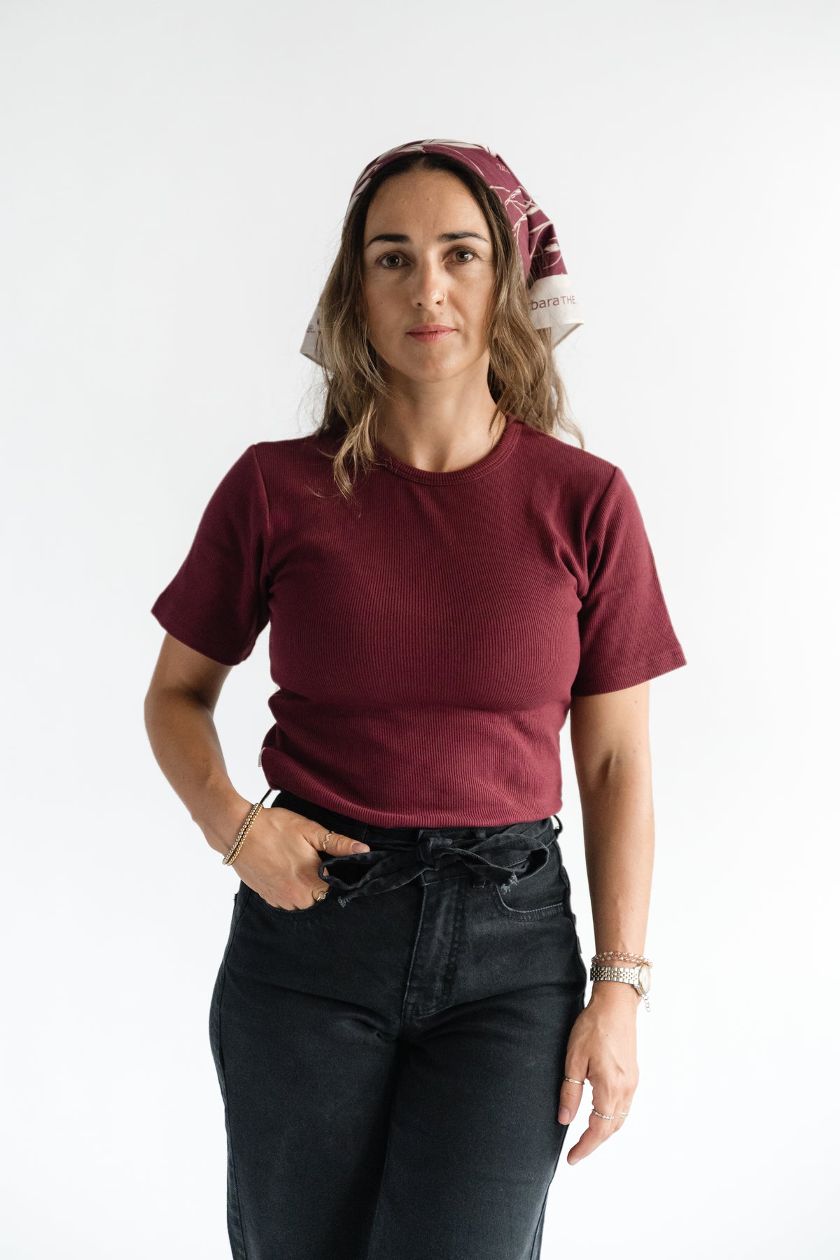 T-Shirt Rib Rundhals