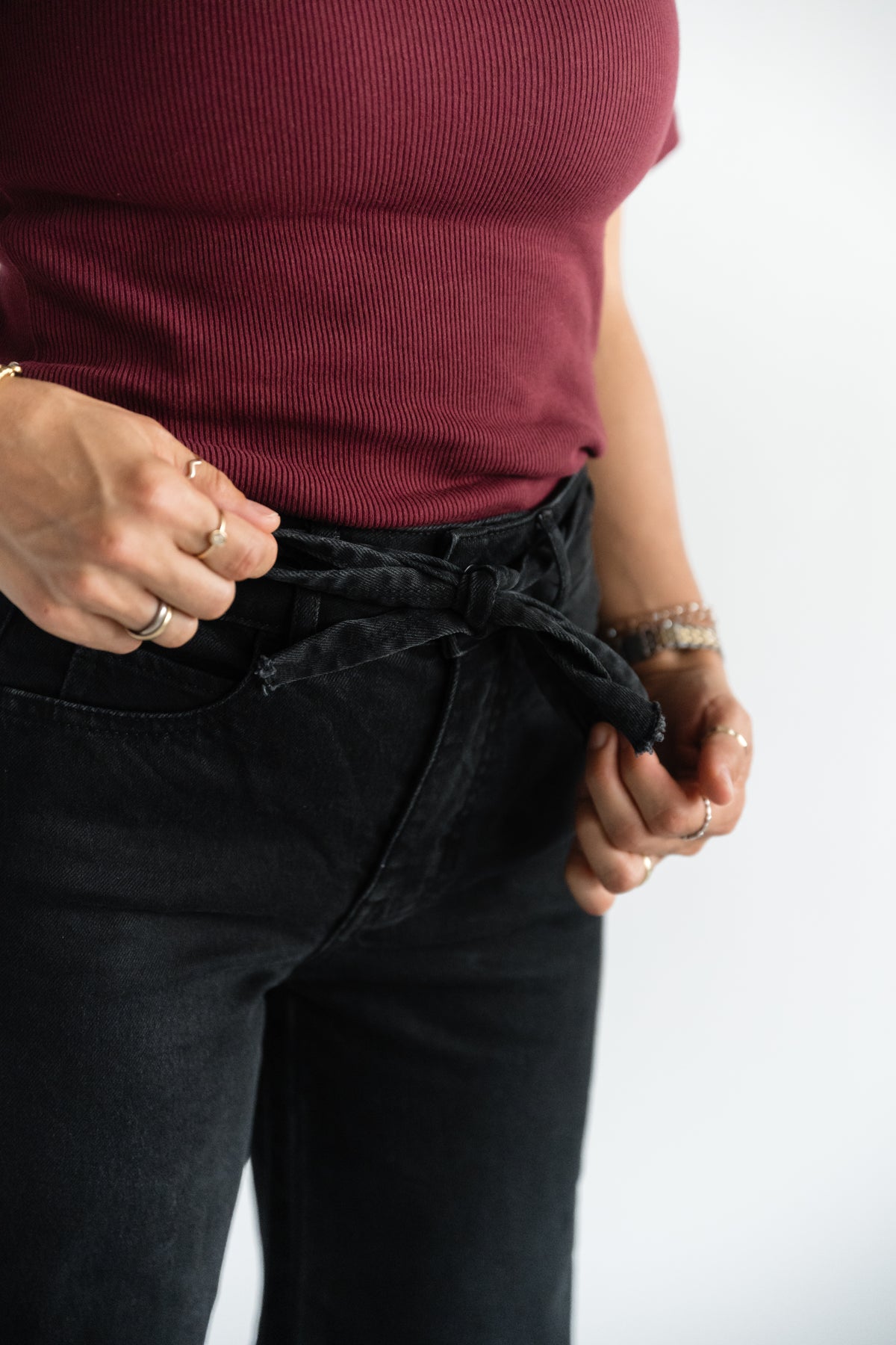 Jeans Straight-Leg Fit black