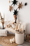 Boho Adventskranz ohne Kerzen
