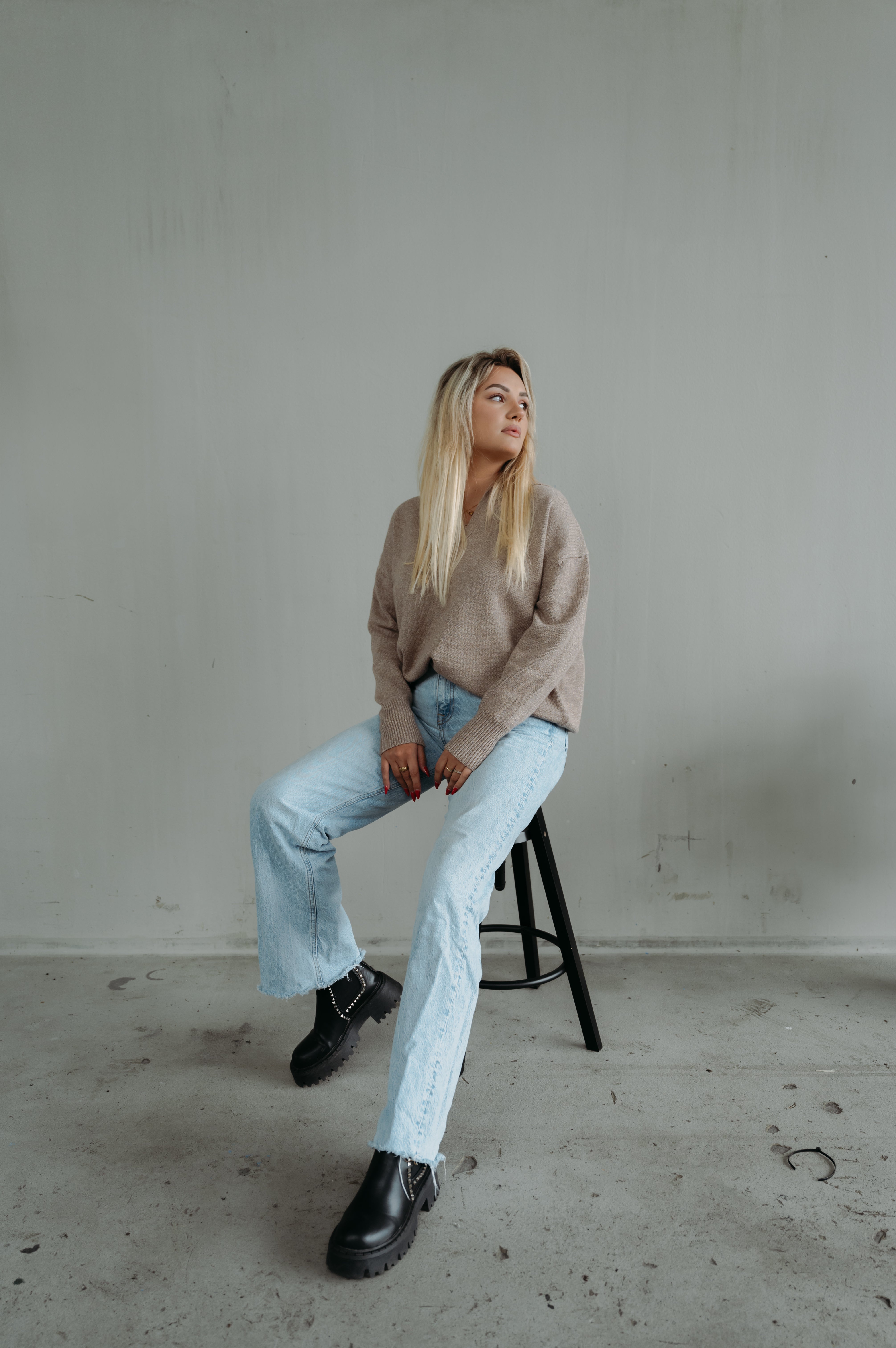 SBTL X LINDA Pullover ohne Knöpfe