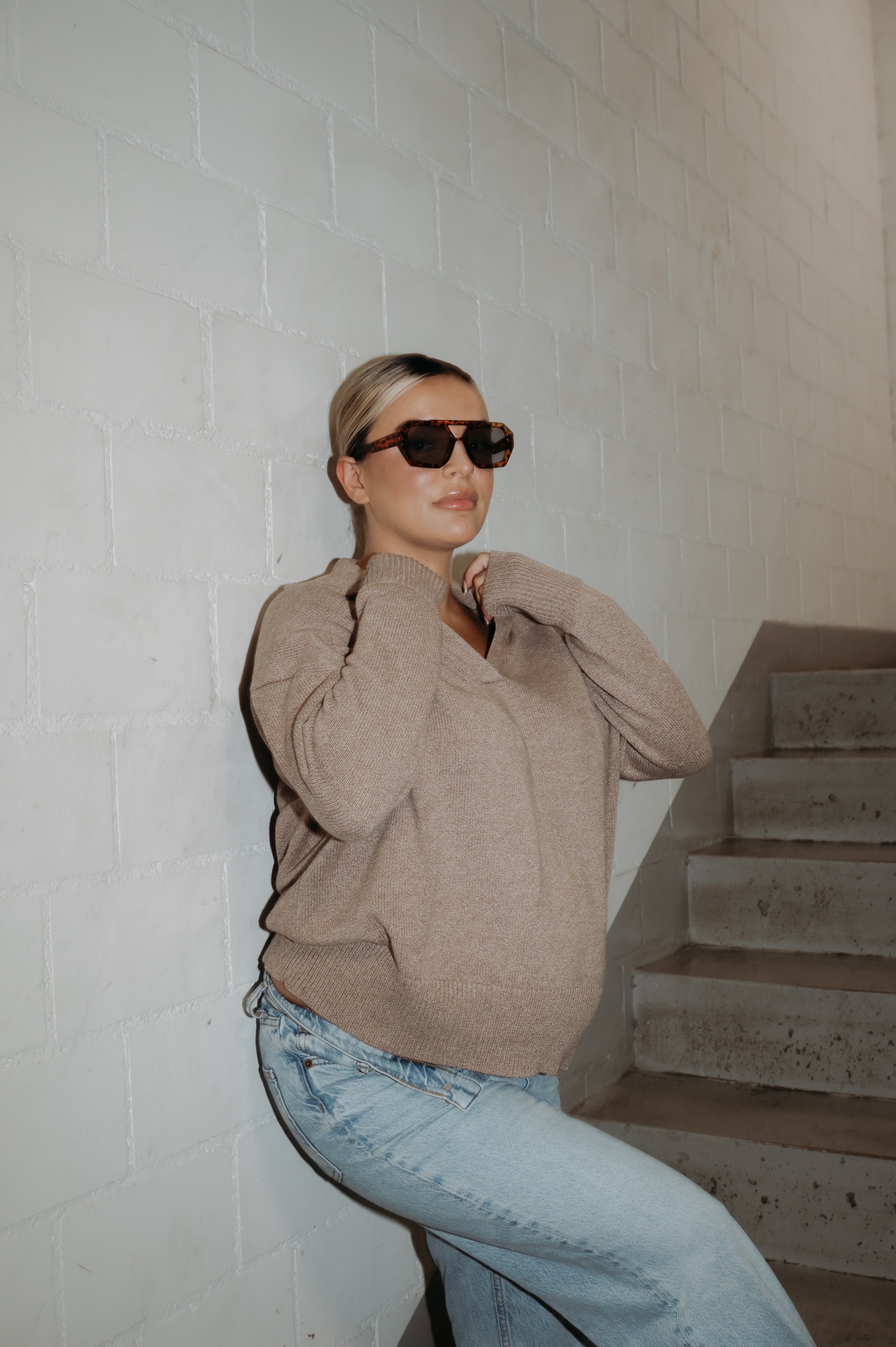 SBTL X LINDA Pullover ohne Knöpfe