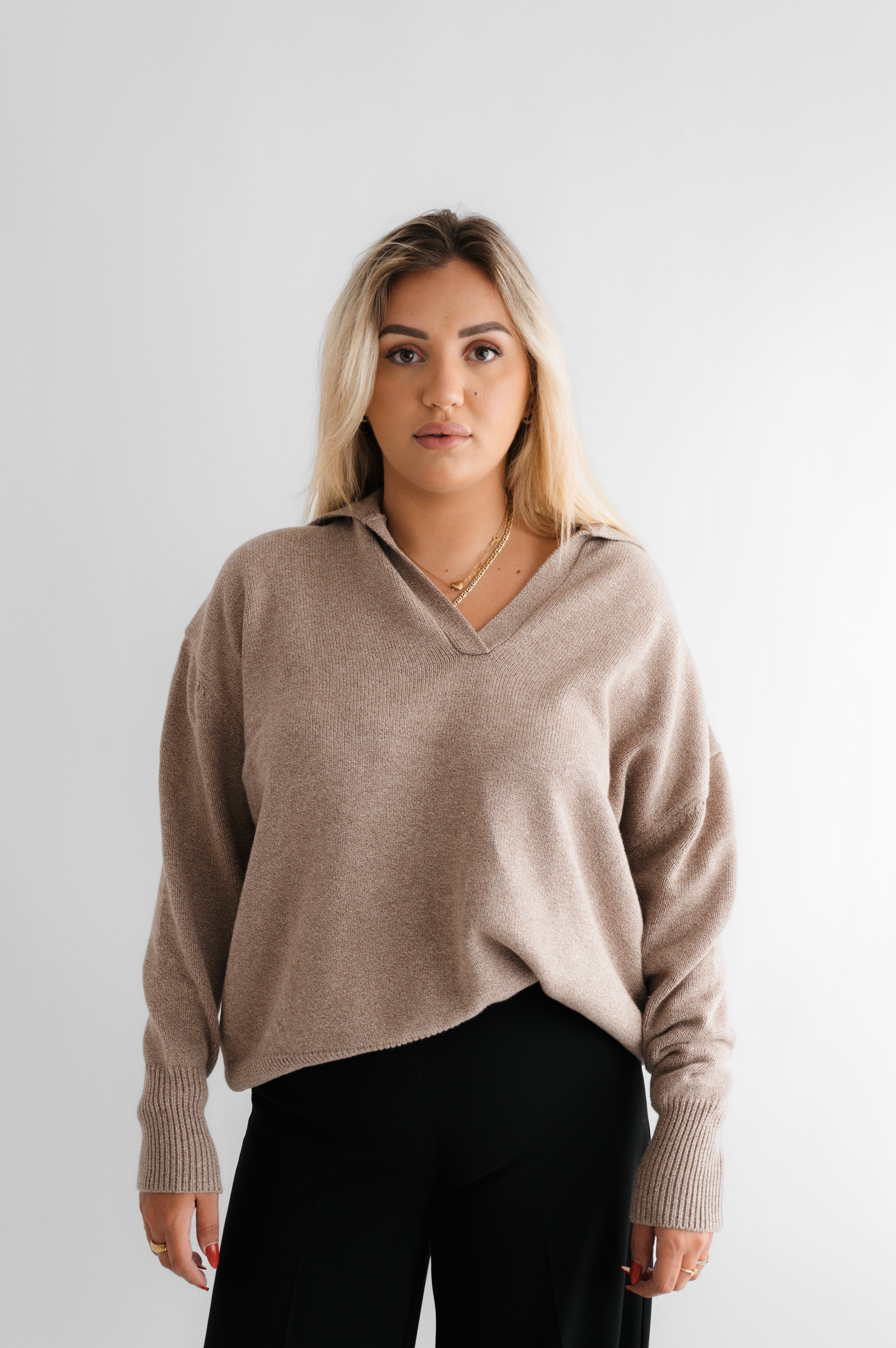 SBTL X LINDA Pullover ohne Knöpfe