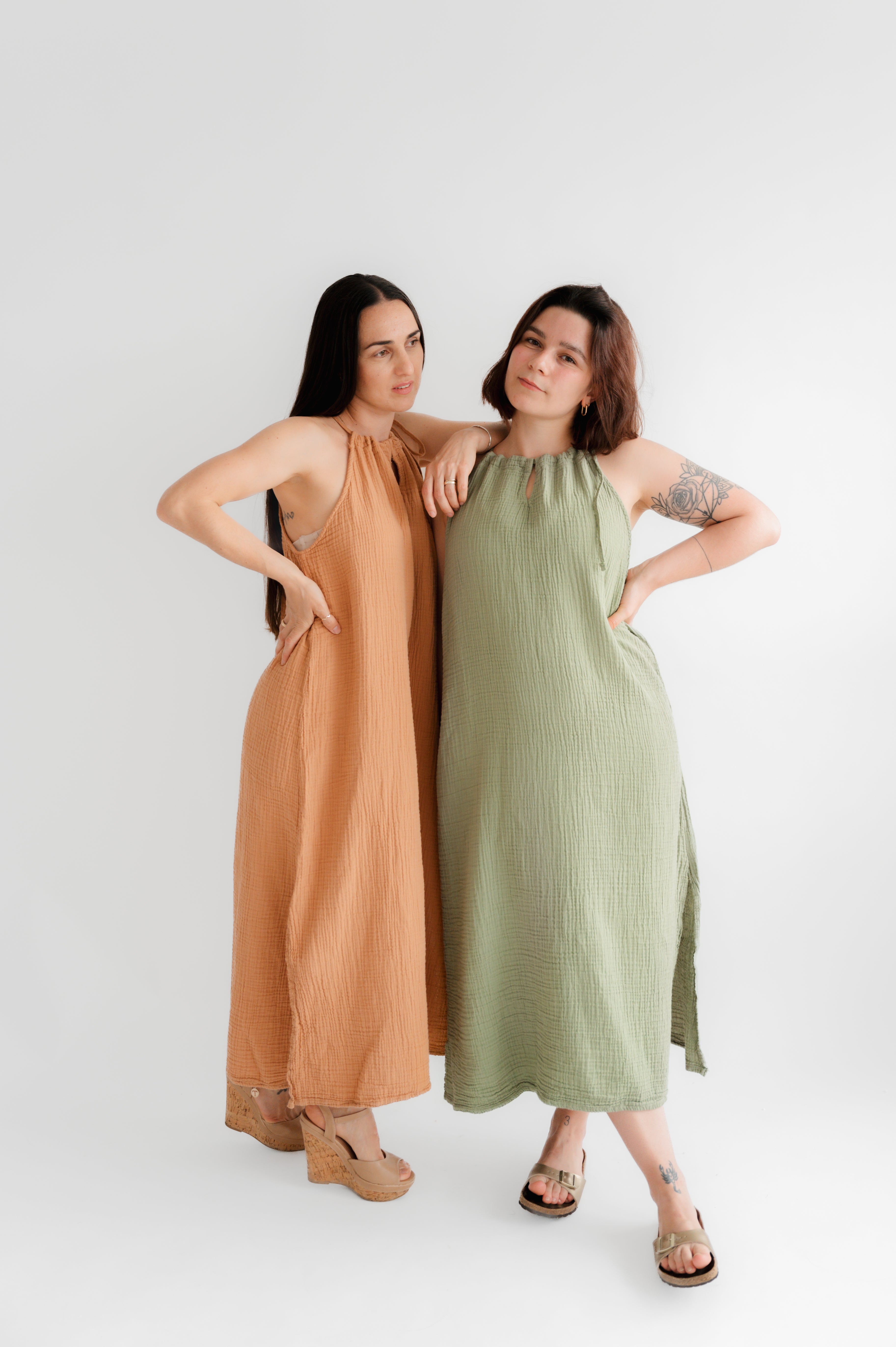 Kleid Musselin