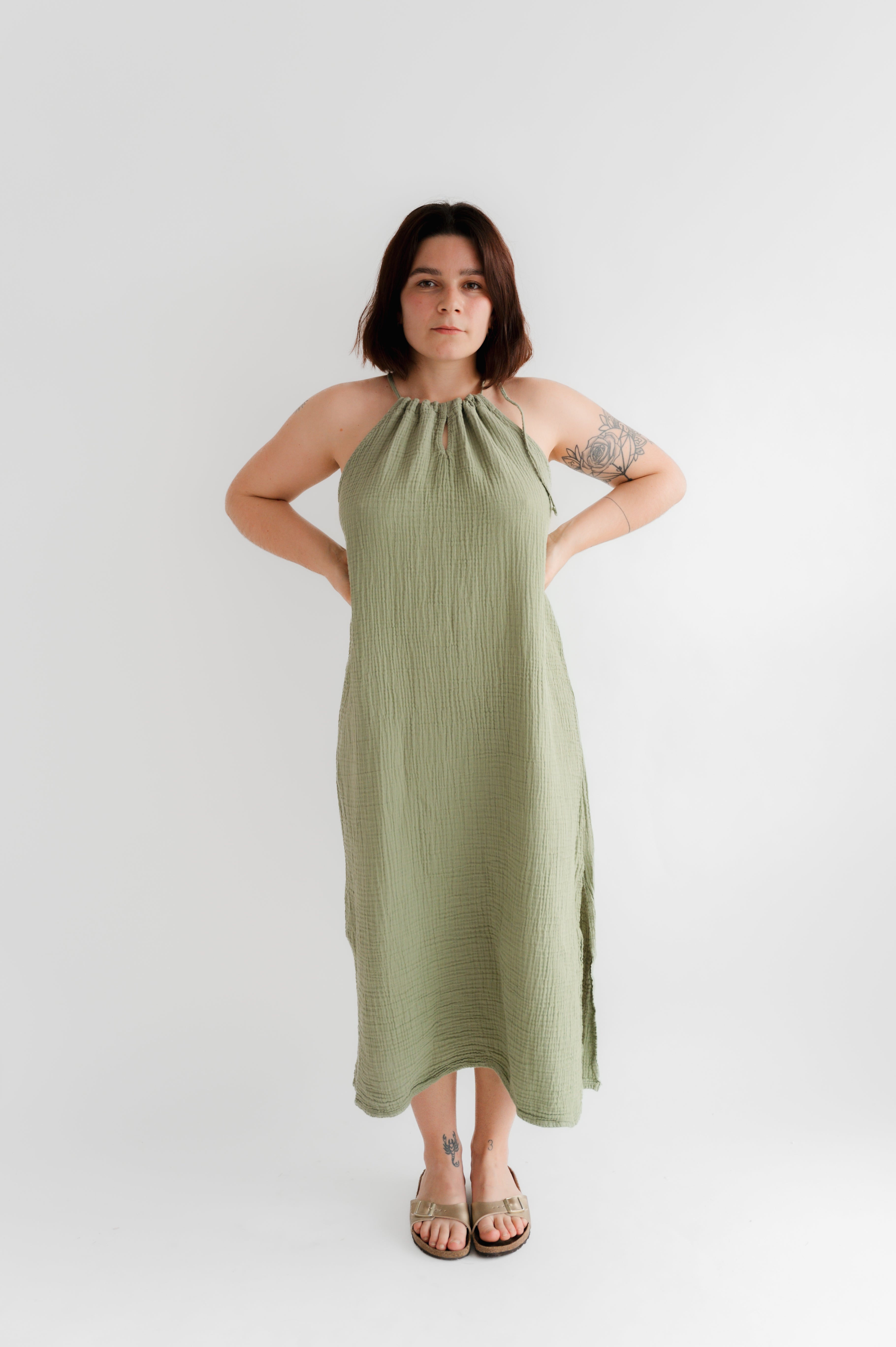 Kleid Musselin