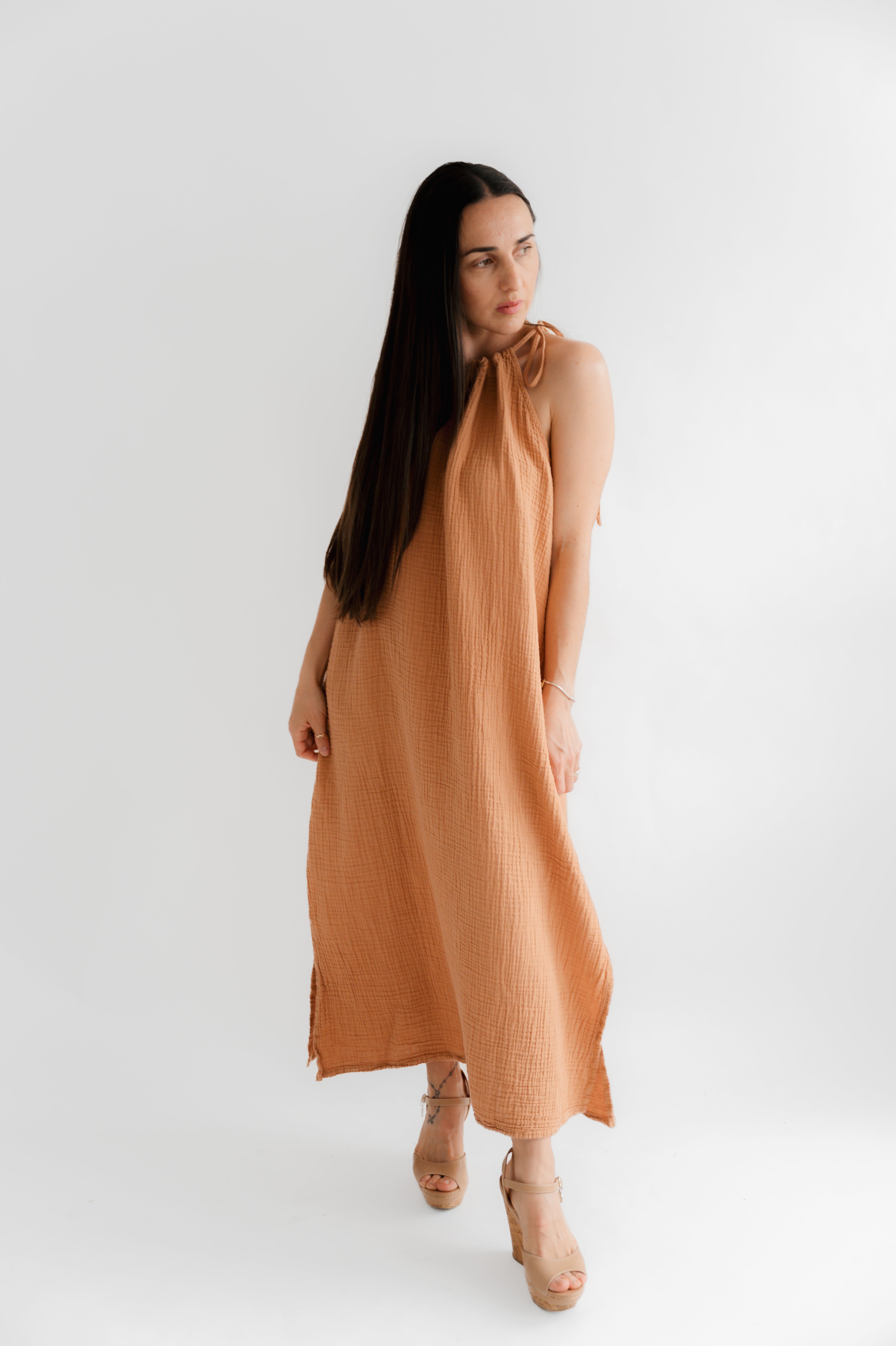 Kleid Musselin