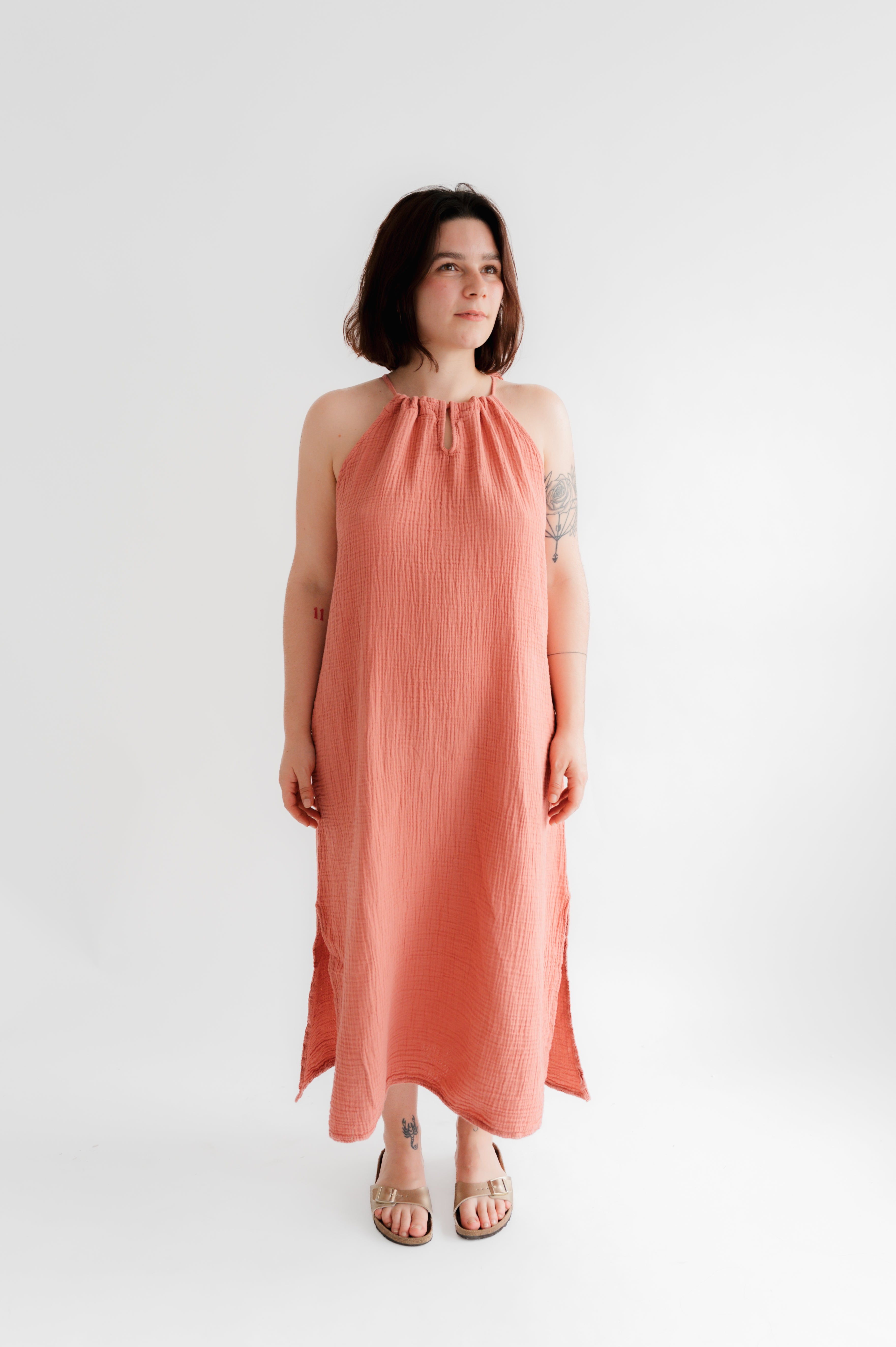 Kleid Musselin