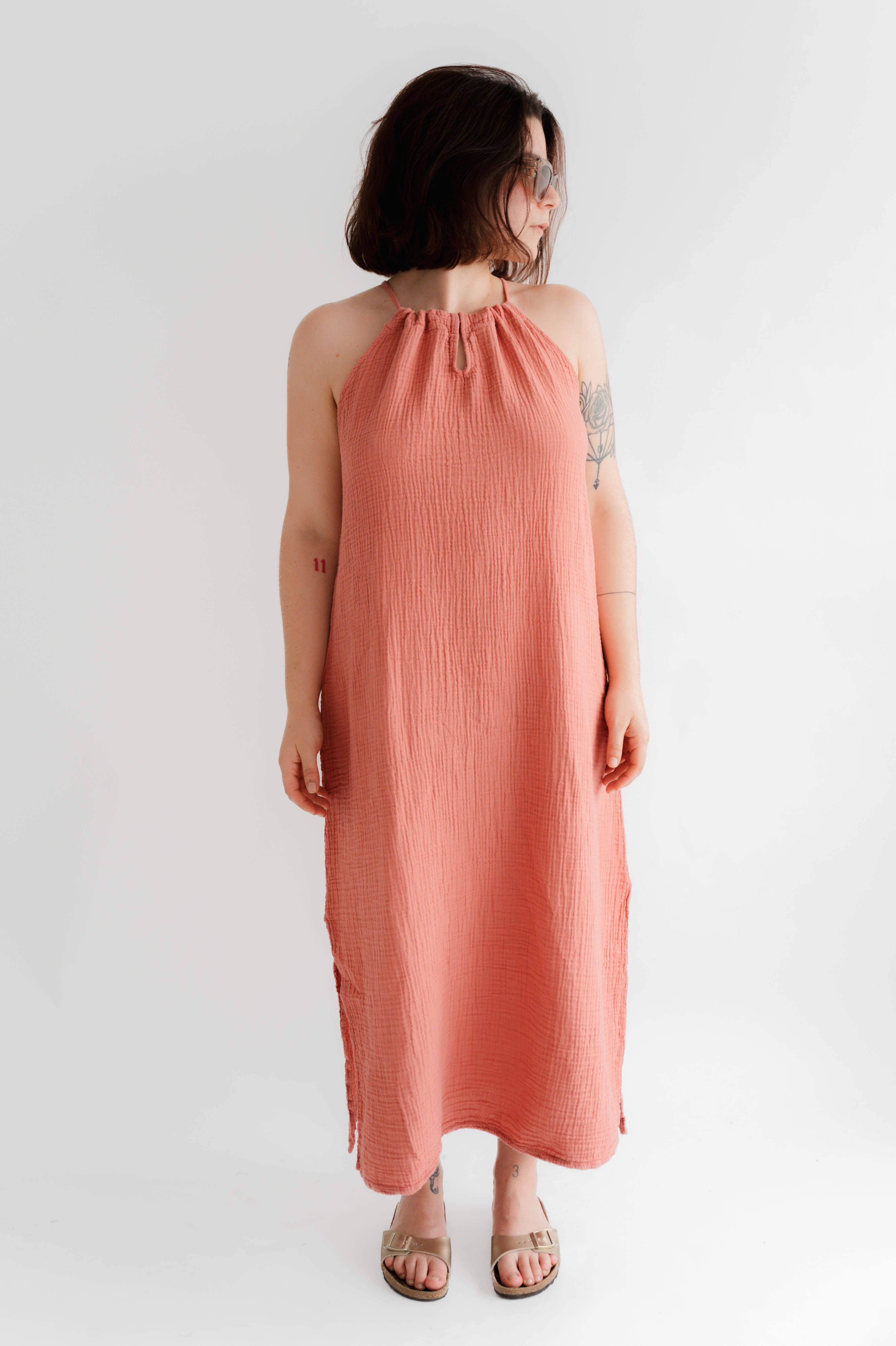 Kleid Musselin
