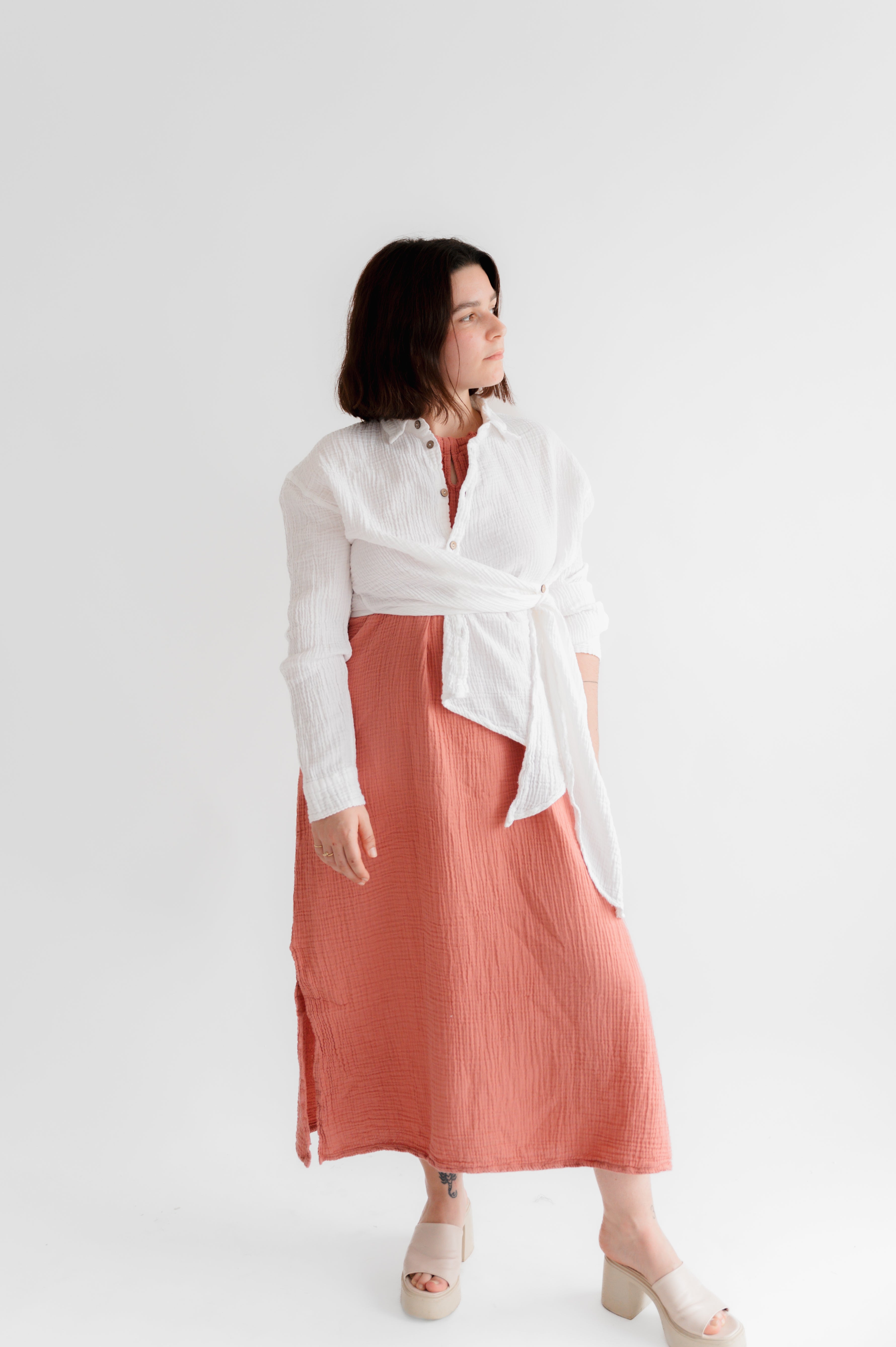 Kleid Musselin
