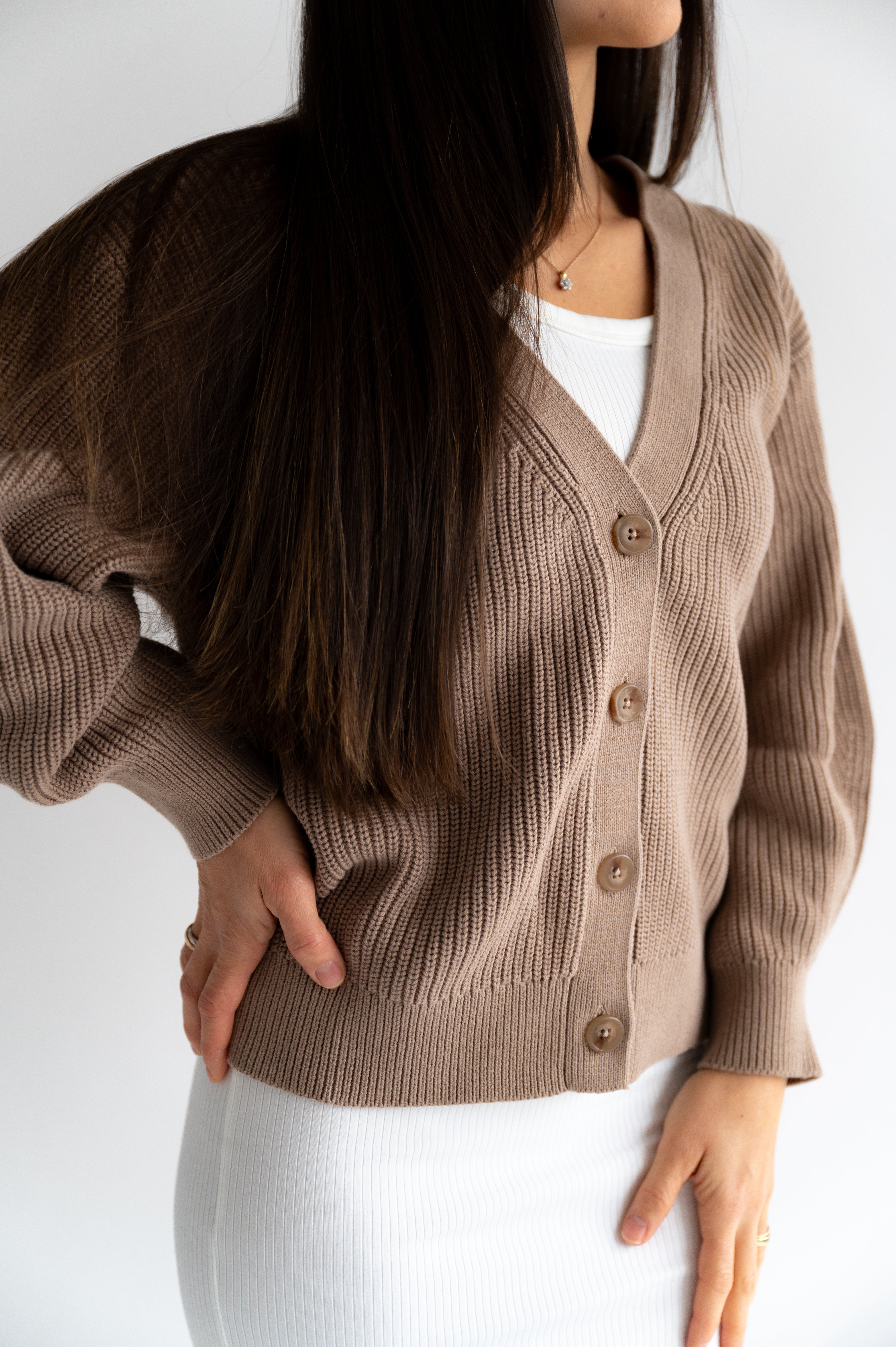 Strickjacke 100% Baumwolle