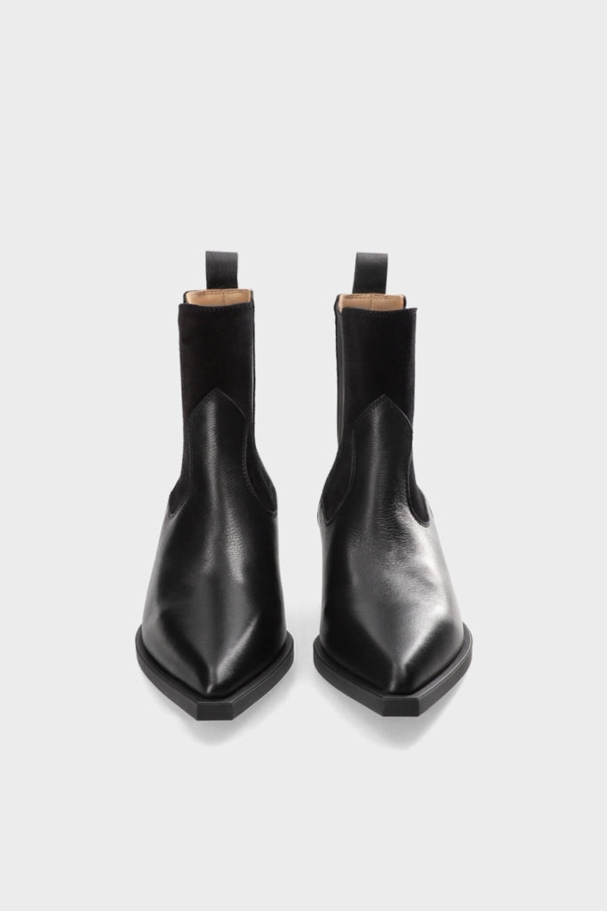CPH217 leather mix black