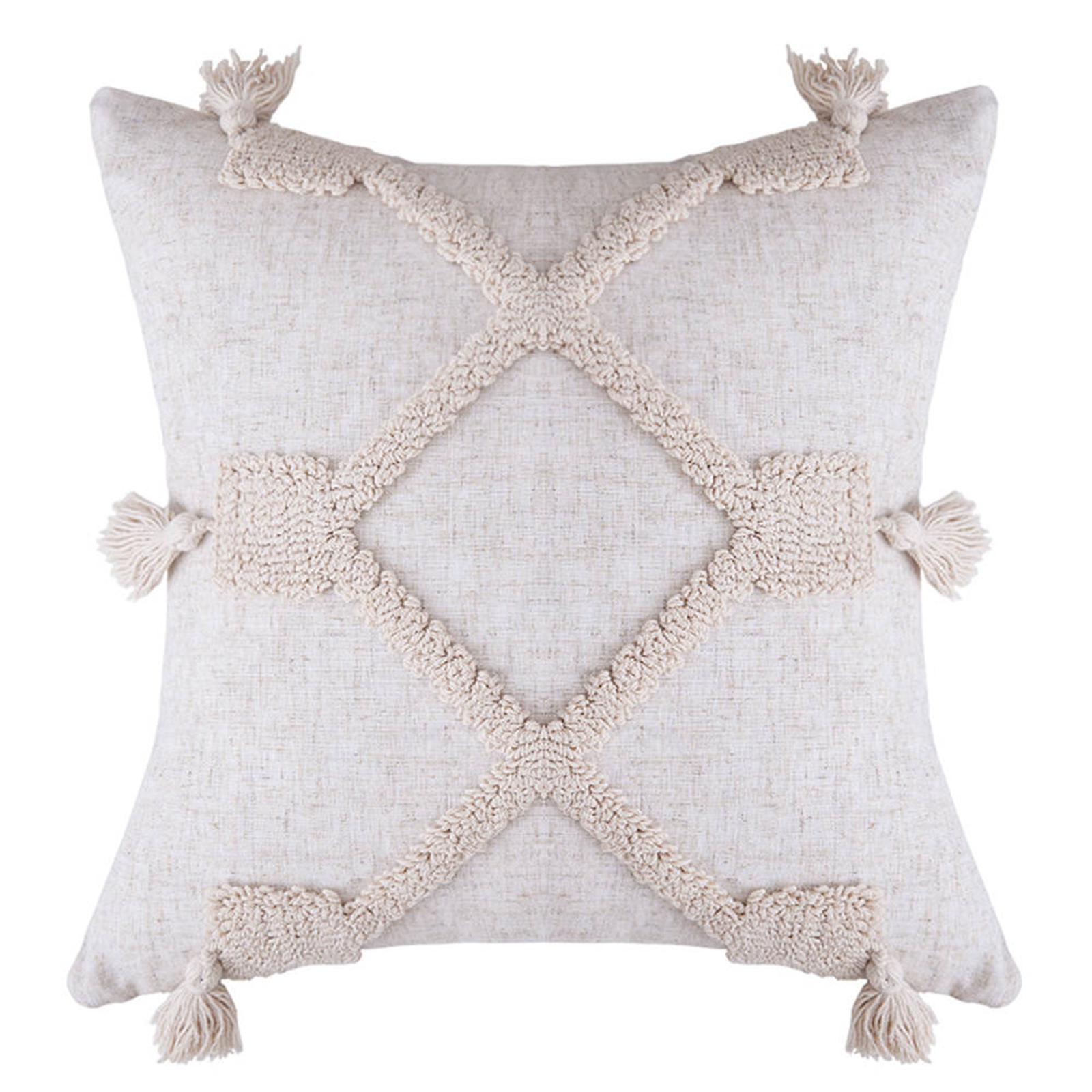 Kissenbezug Boho Beige